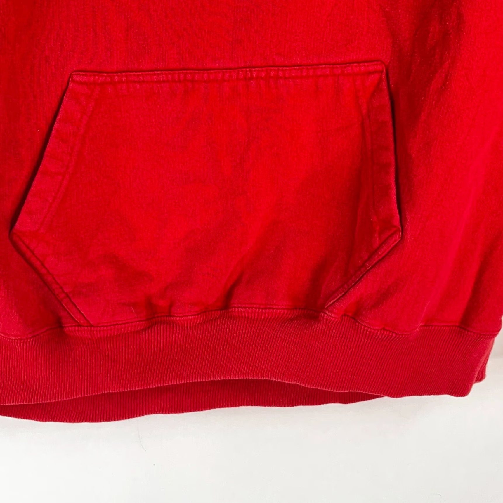 Vintage VINTAGE Steve & Barrys Ohio State Hoodie Logo Red XL Men's Pullover Hooded Pockets Graphic Print Crew Neck Sports Shirt Size US XL / EU 56 / 4 - 3 Thumbnail