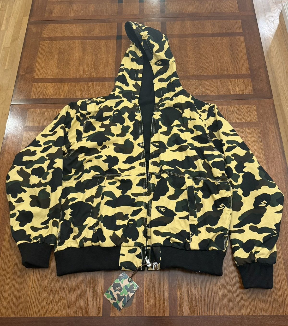 Bape BAPE REVERSIBLE HOODED JACKET Size US XL / EU 56 / 4 - 1 Thumbnail