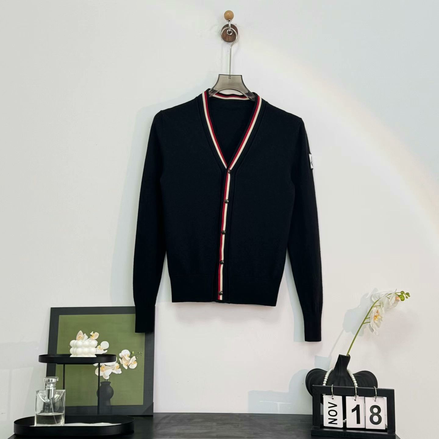 Moncler Genius Moncler Thom Browne Cardigan Sweater in Navy Size US S / EU 44-46 / 1 - 1 Thumbnail