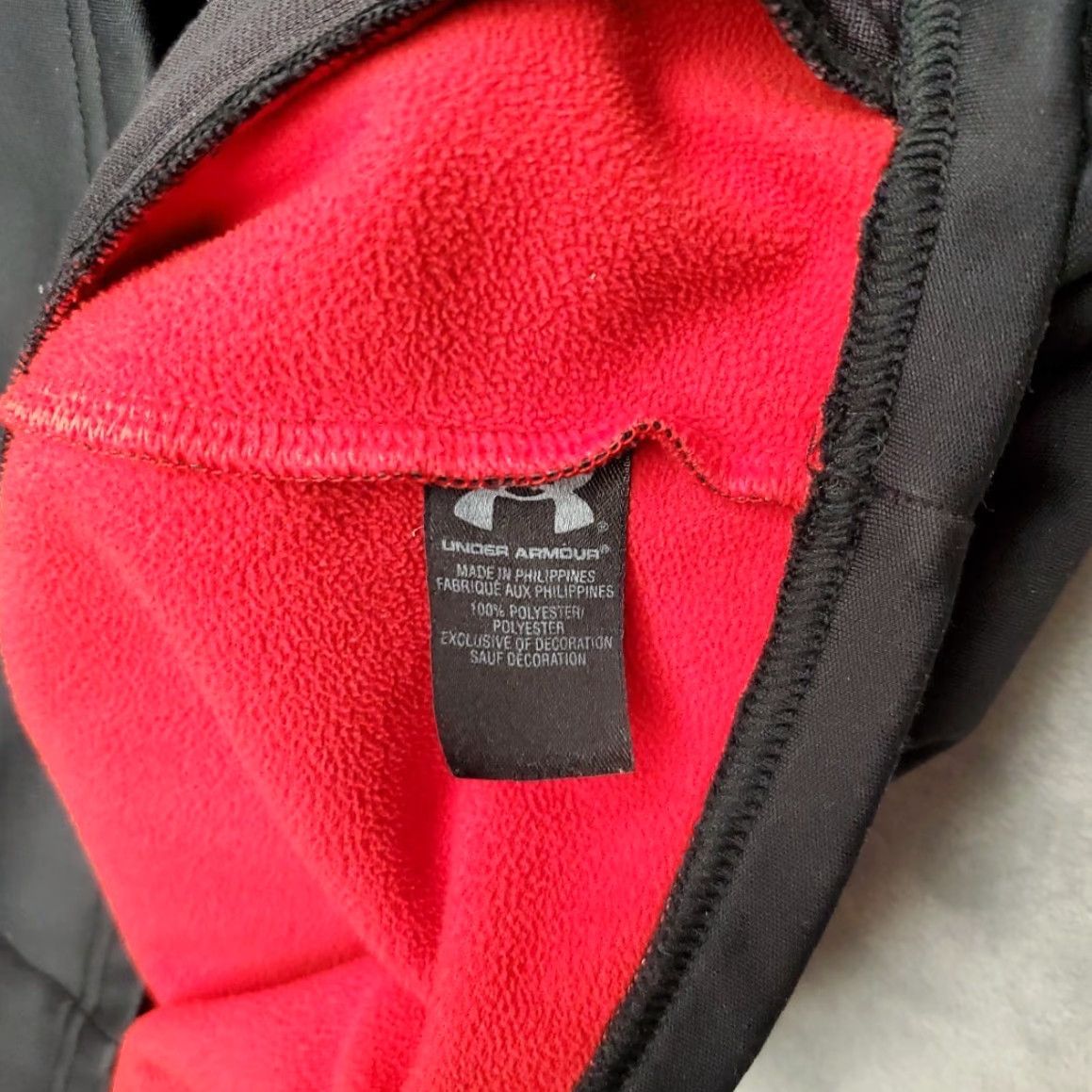 Under Armour Under Armour Sweater Men L Black Storm1/4 Zip Performance Fleece Pullover Jacket Size US L / EU 52-54 / 3 - 5 Thumbnail
