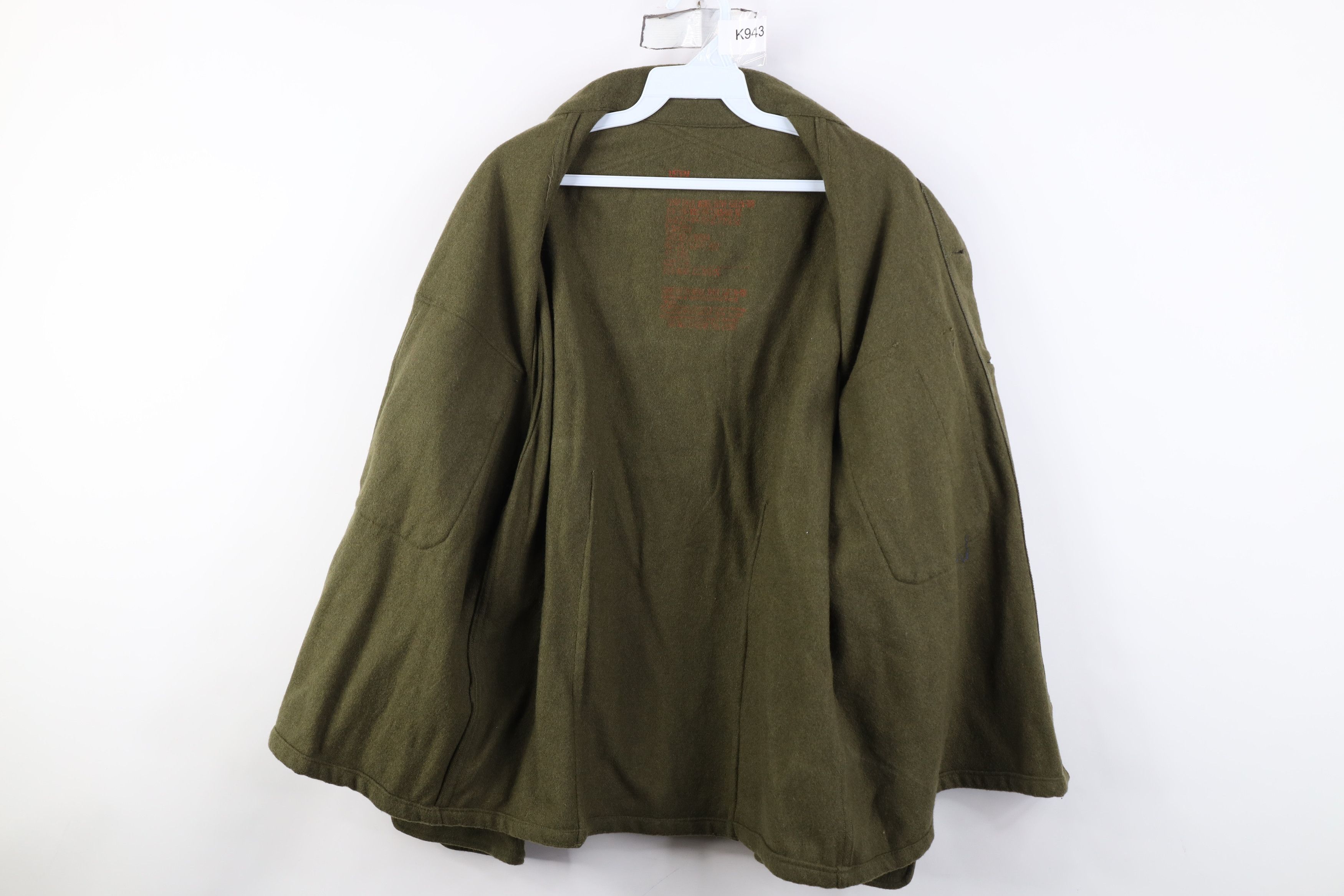 Vintage Vintage 50s Korean War USGI Shirt Jacket Olive Green USA Size US M / EU 48-50 / 2 - 8 Thumbnail