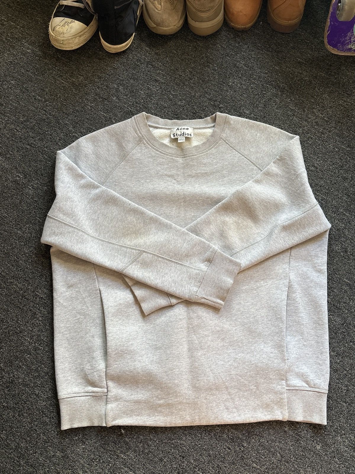 Acne Studios Acne Studios Nikoleta FL Grey Sweatshirt Size US M / EU 48-50 / 2 - 4 Thumbnail