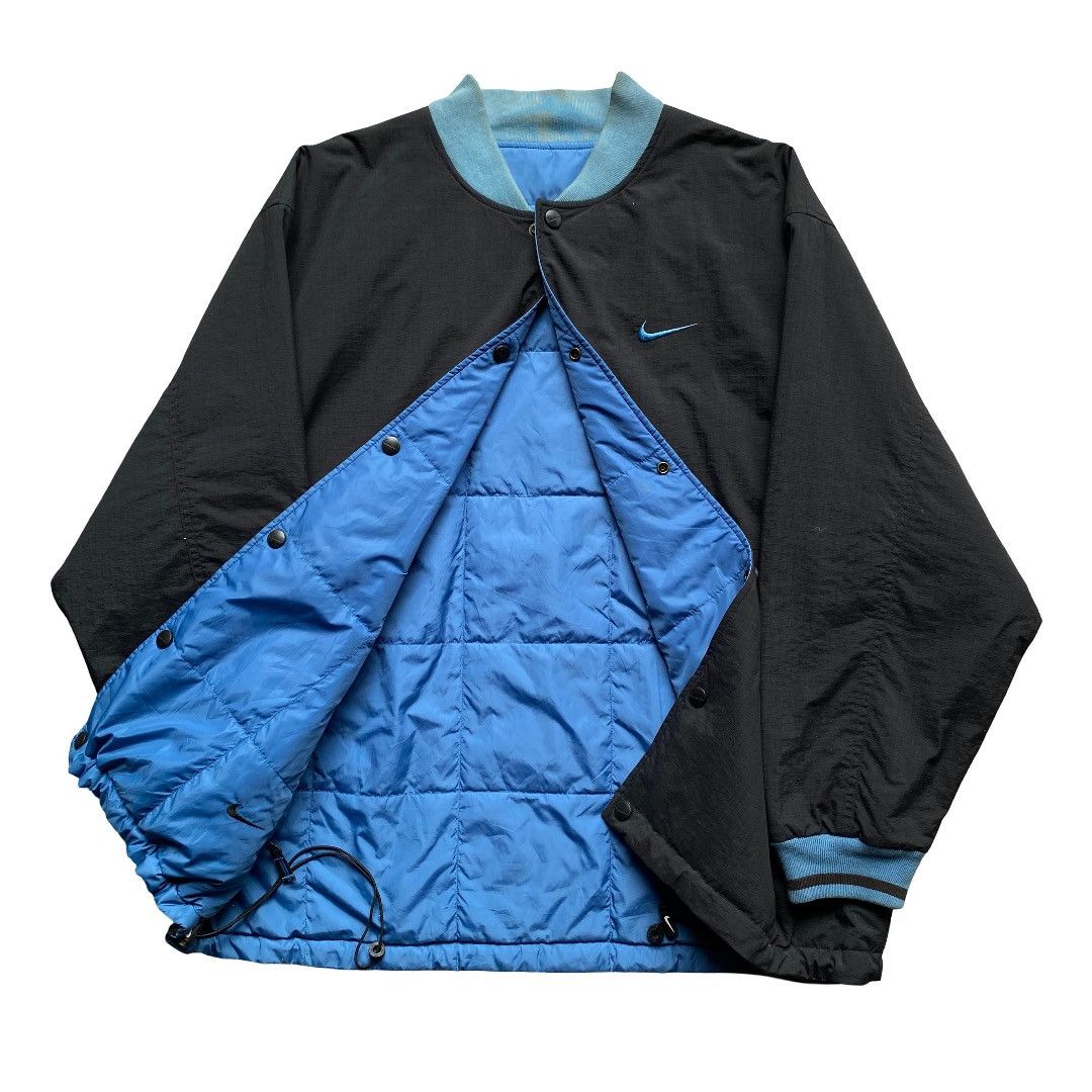 Vintage Vintage 90s NIKE Reversible Puffer Jacket Size US M / EU 48-50 / 2 - 1 Thumbnail