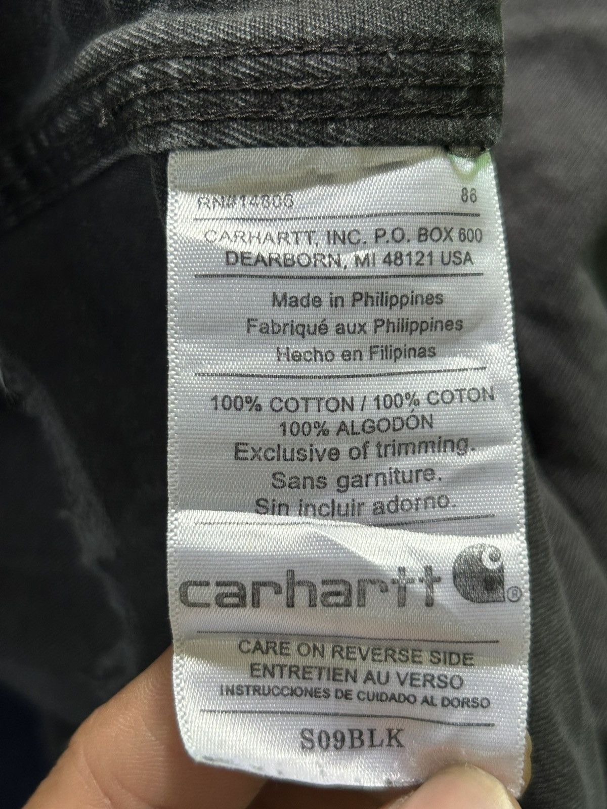 Carhartt Vintage Distressed Carhartt workshirt Size US L / EU 52-54 / 3 - 12 Thumbnail