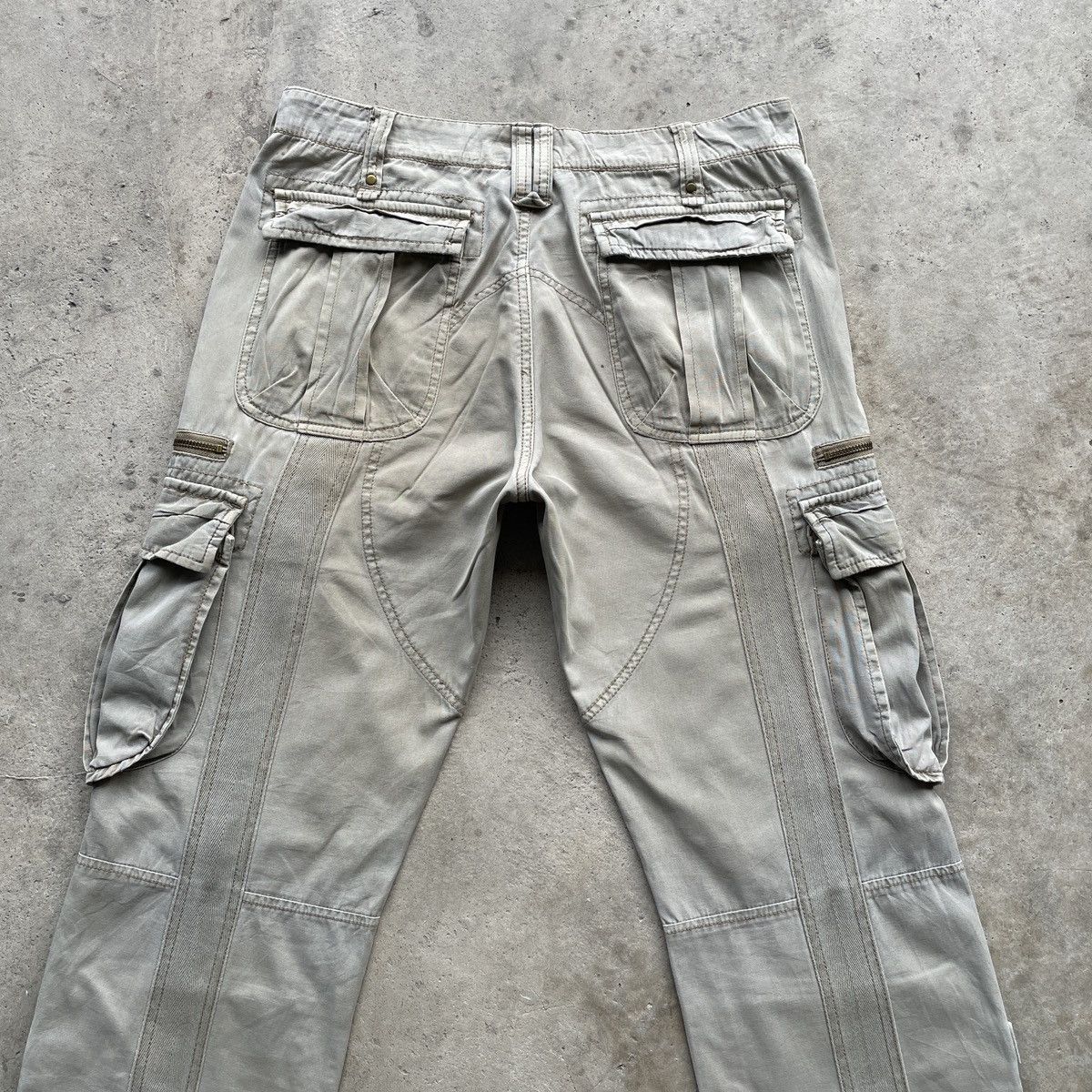 Avirex Vintage AVIREX 9 Pocket Faded Double Knee Cargo Pants W32 Size US 32 / EU 48 - 13 Thumbnail