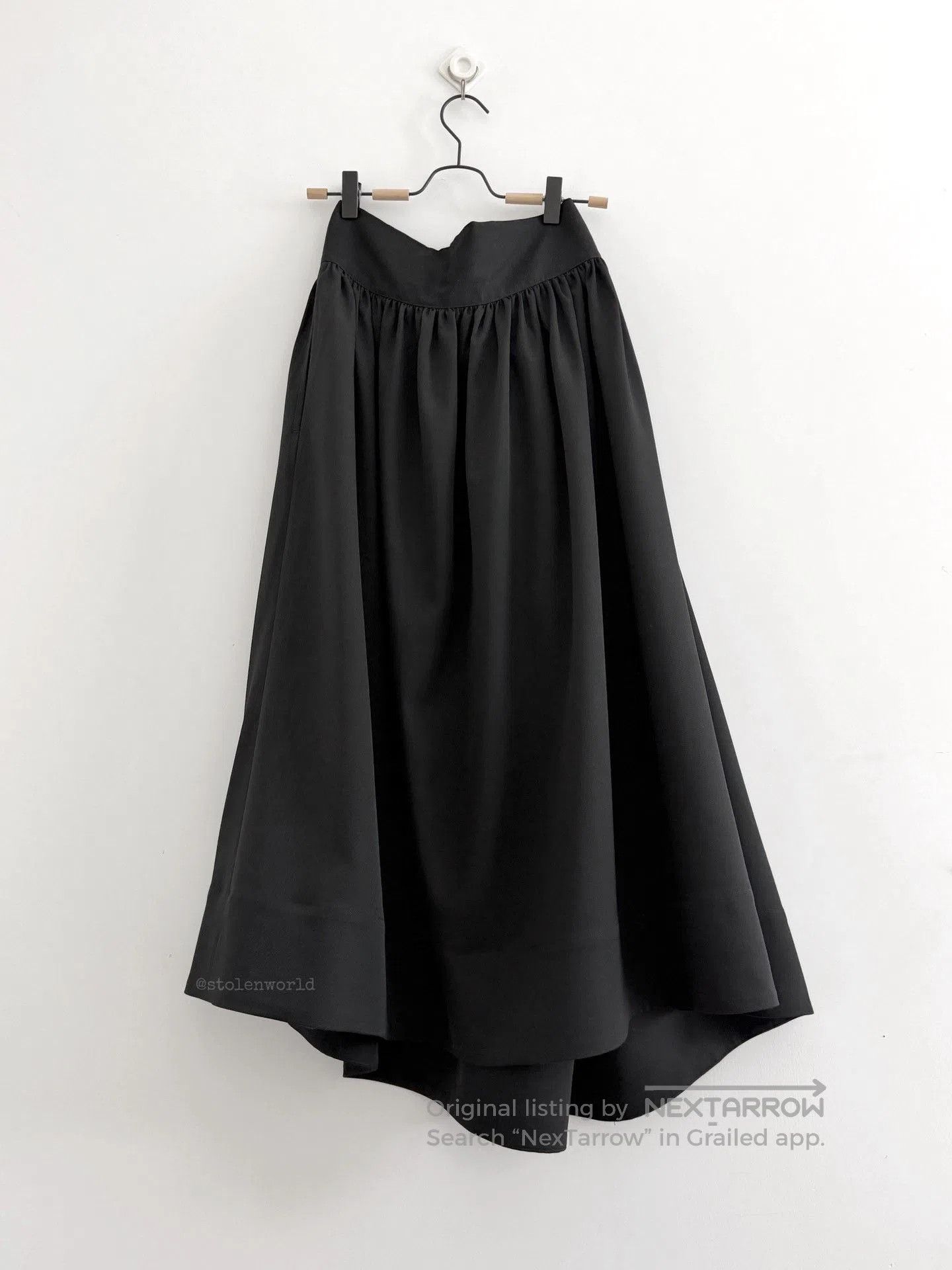 Limi Feu Limi feu Wool Buckle Midi Skirt. Size 35" - 2 Thumbnail