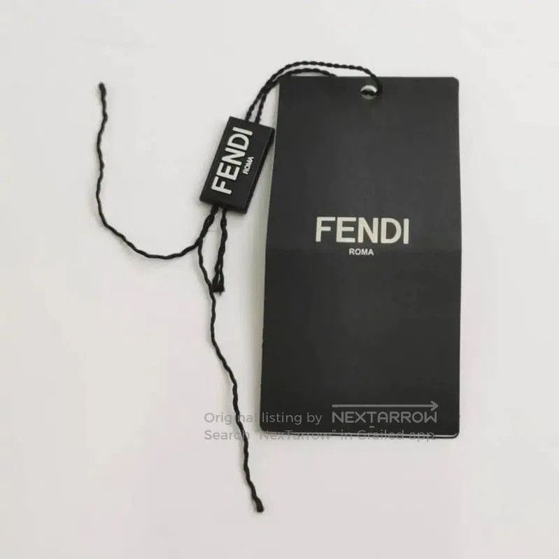 Fendi Fendi Knit Sweater in Nude Pink with Logo . Size M / US 6-8 / IT 42-44 - 4 Thumbnail