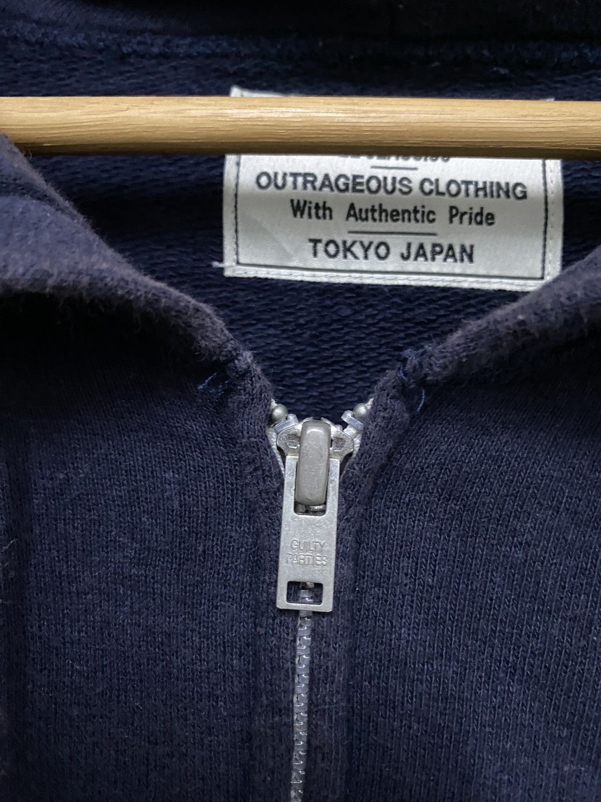 Japanese Brand × Wacko Maria Japanese Brand Guilty Parties Wacko Maria Zipper Hoodie Size US M / EU 48-50 / 2 - 11 Thumbnail