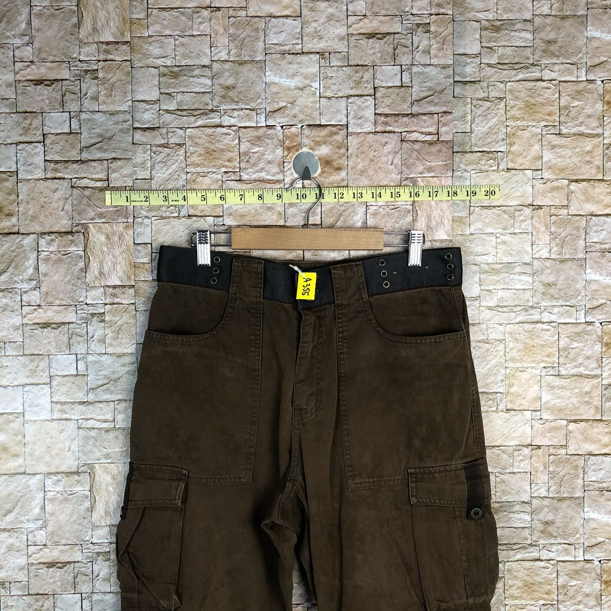 Japanese Brand O.N.G Jeans utility tactical Cargo Multipocket Pants #A355 Size US 31 - 4 Thumbnail