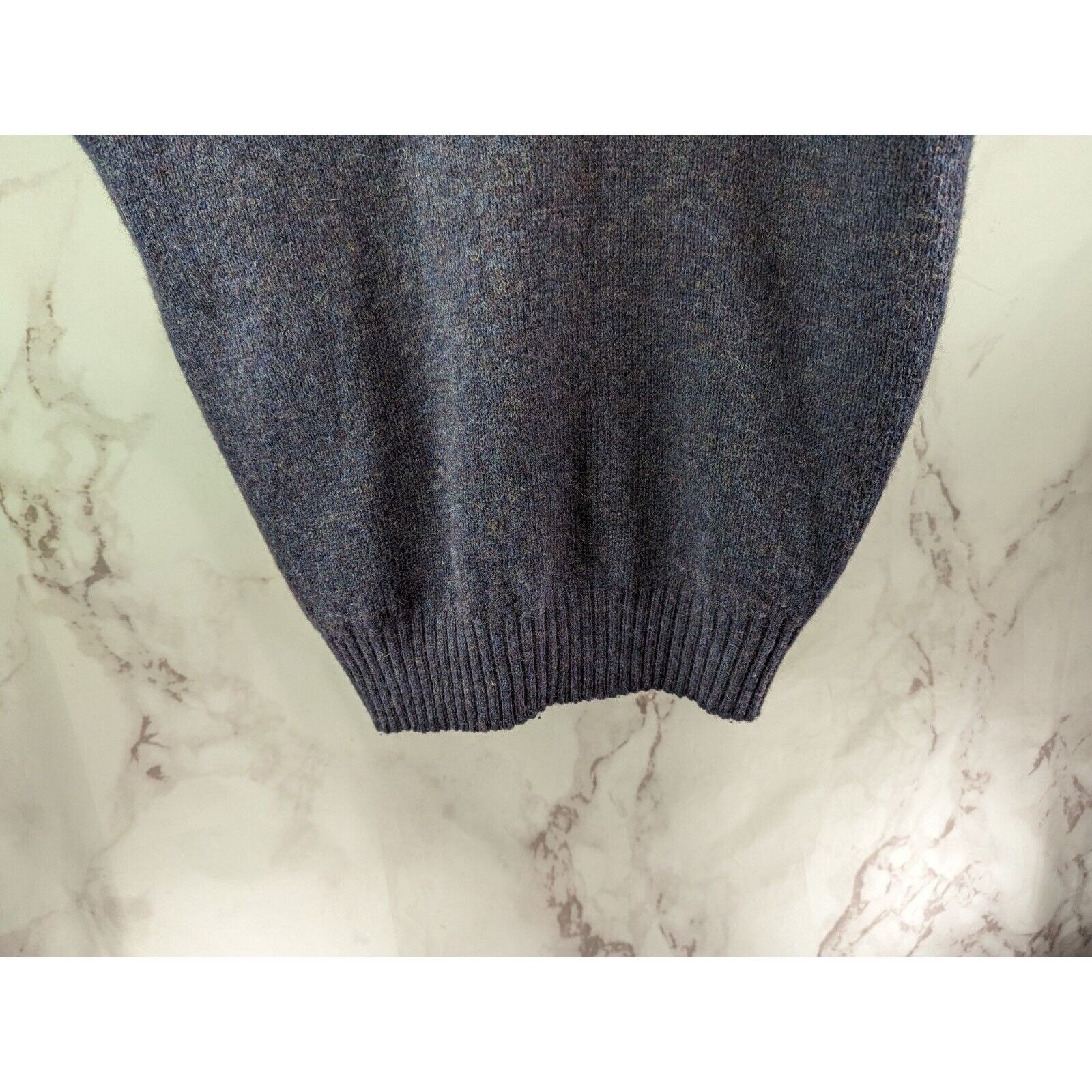 Jantzen Vintage Sweater Vest Mens Medium Blue Wool Grandpa Hipster Size US M / EU 48-50 / 2 - 8 Thumbnail