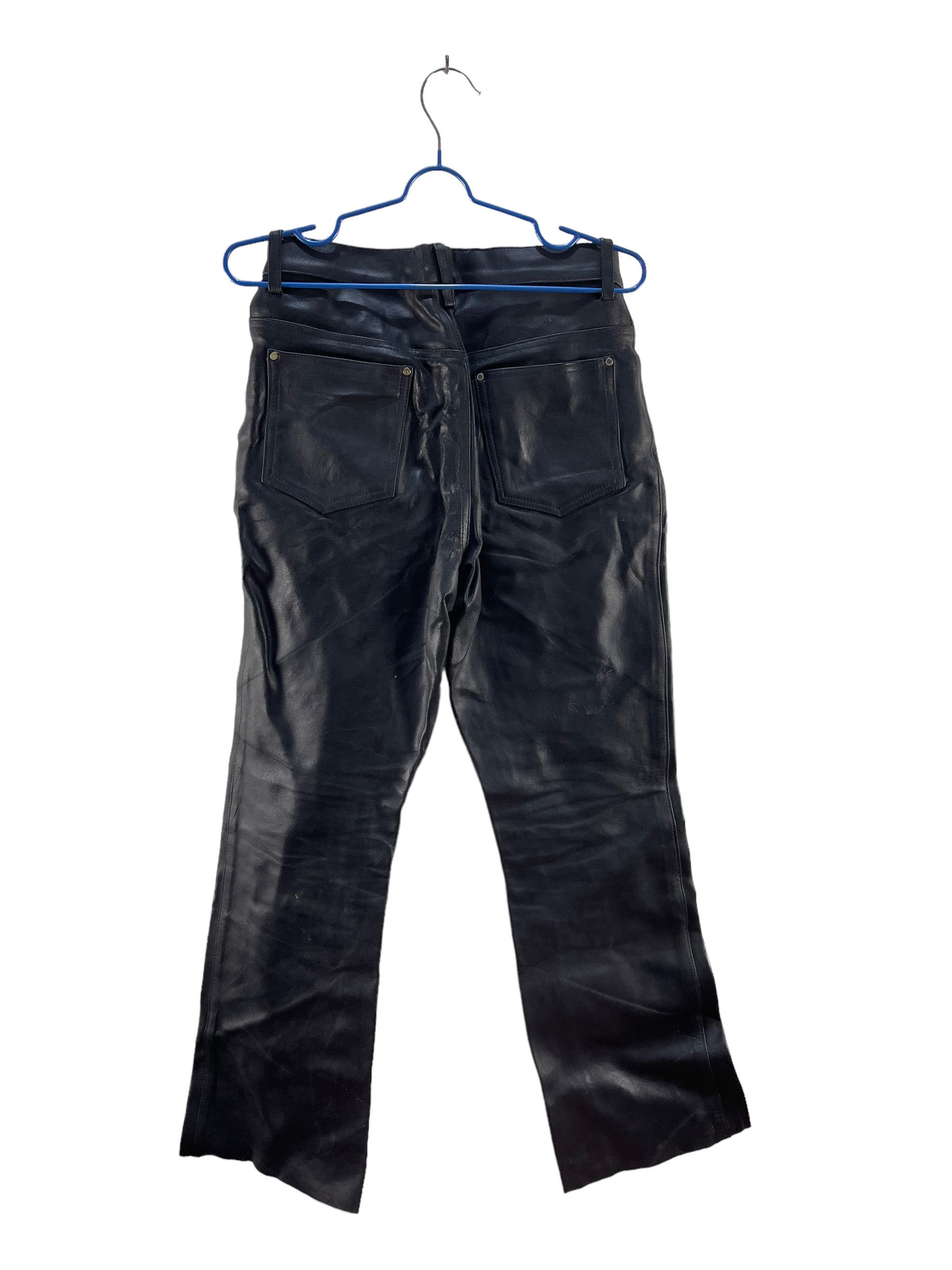 Harley Davidson Vintage Harley Davidson Leather Pant Size US 30 / EU 46 - 2 Thumbnail