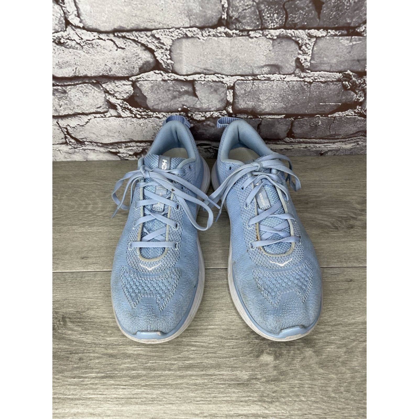 Hoka Hoka One One Hupana Flow Blue Fabric Running Shoes Sneakers Size US 8 / IT 38 - 2 Thumbnail