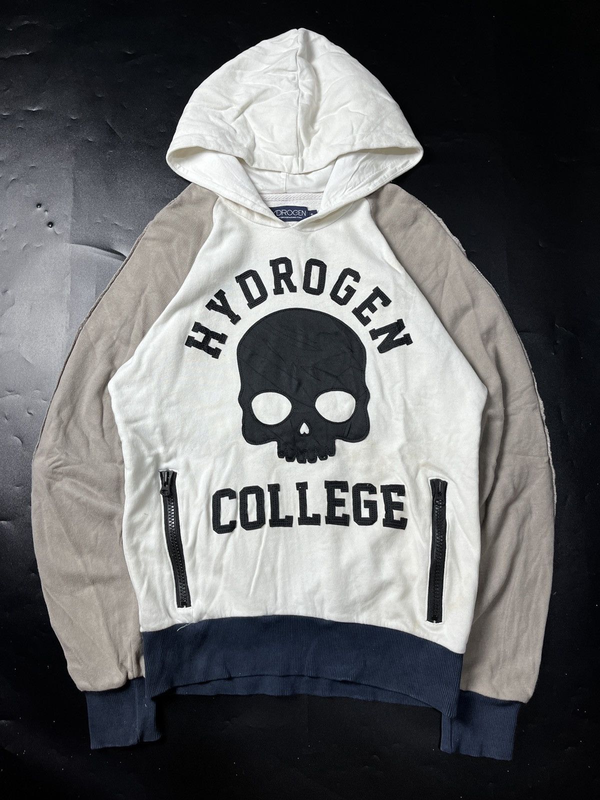 HYDROGEN HydroGen skull College hoodie Size US M / EU 48-50 / 2 - 1 Thumbnail
