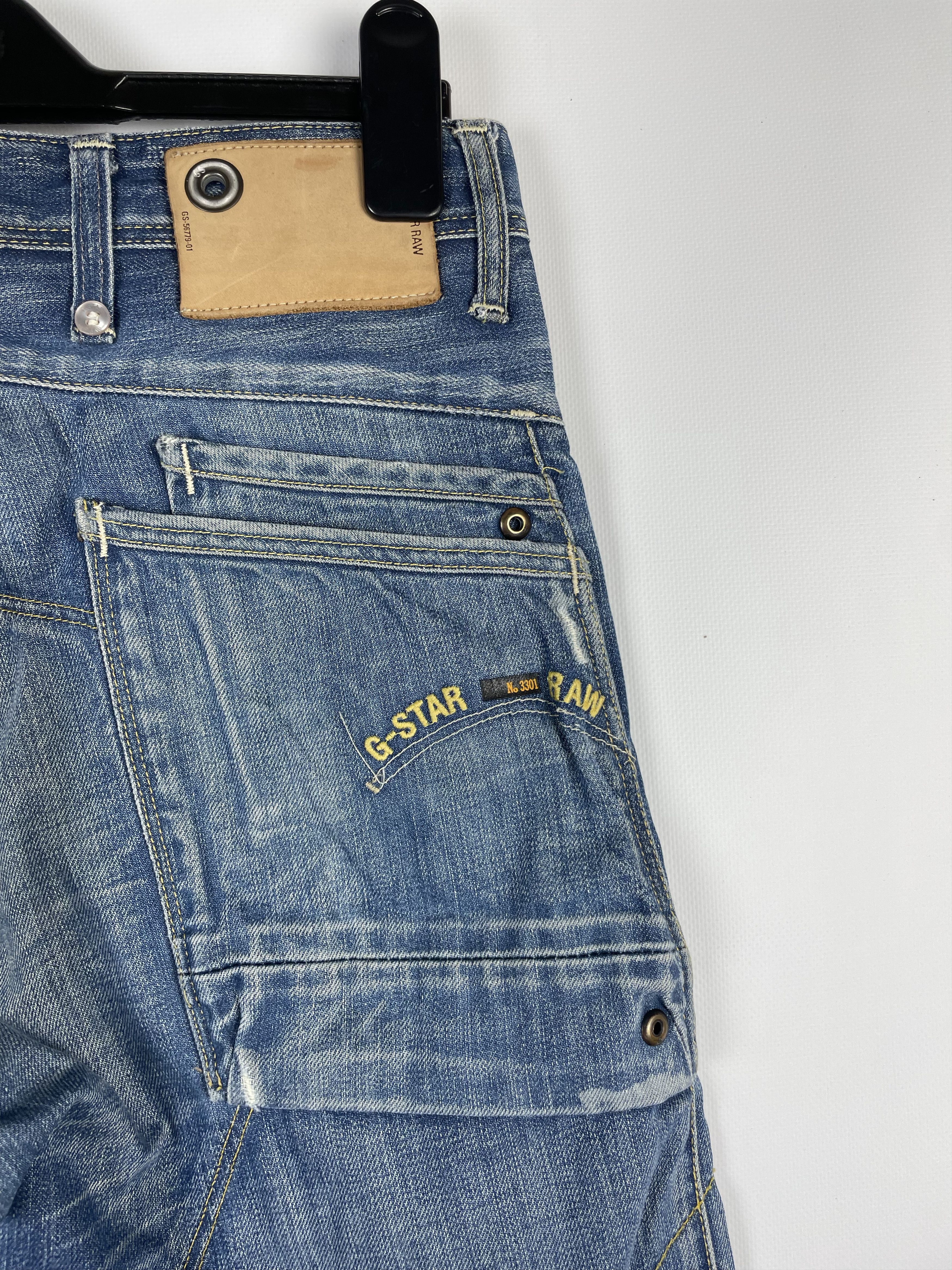 G-Star G-Star Raw Pants Double Knee Jeans Size US 29 - 4 Thumbnail