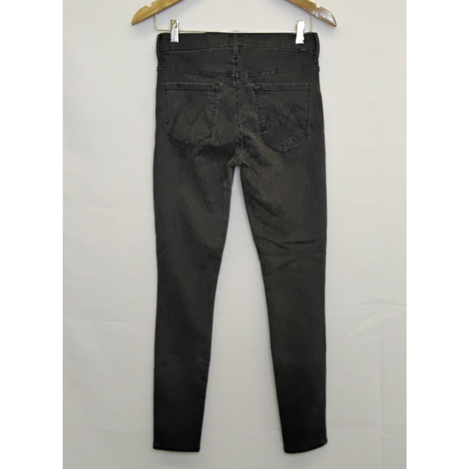 MOTHER Mother High Waist Looker Jean Women's 28 Gray Leopard Print Size 28" / US 6 / IT 42 - 3 Thumbnail