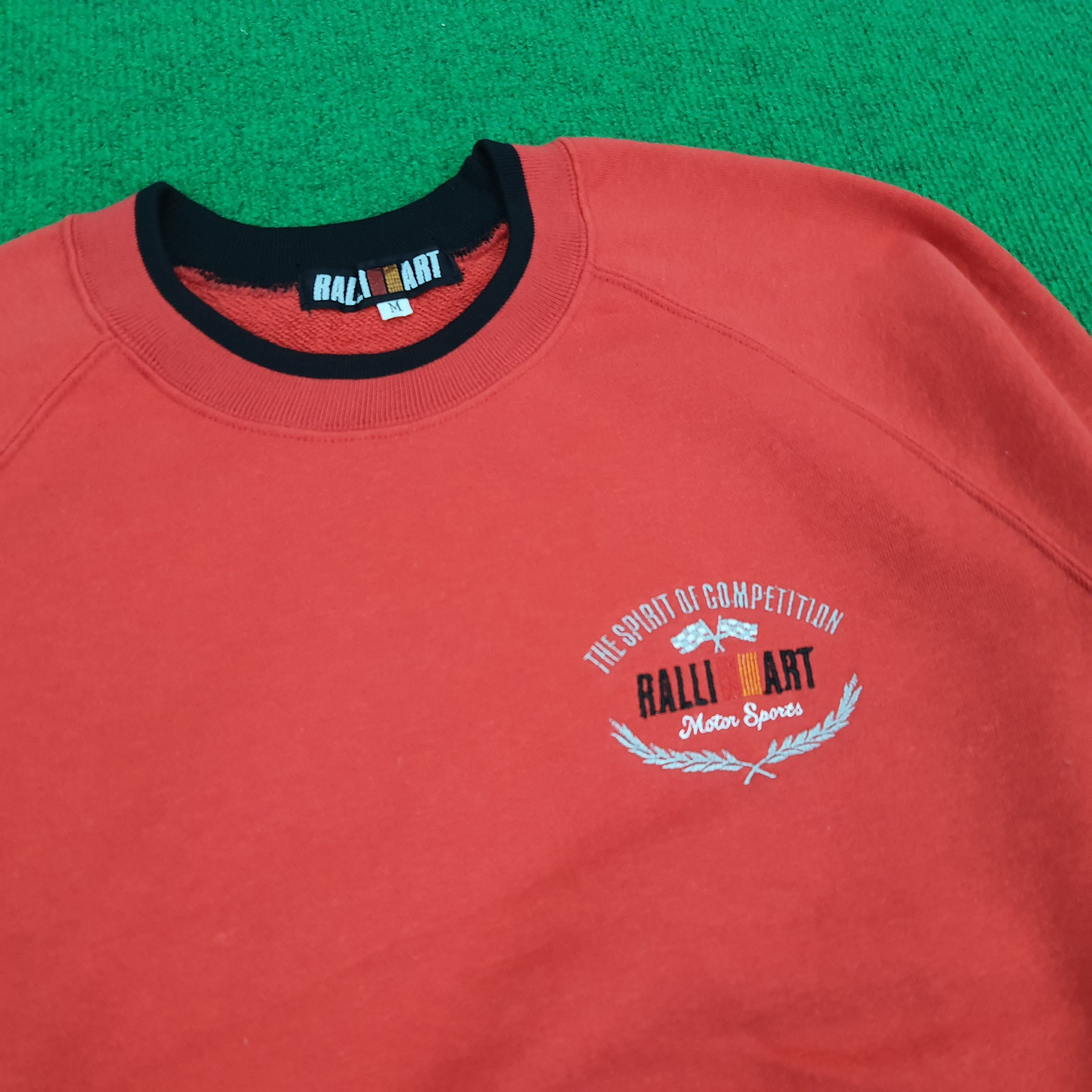 Japanese Brand × Vintage Vintage Mitsubishi RalliArt Motorsports Racing Sweatshirt Size US S / EU 44-46 / 1 - 4 Thumbnail