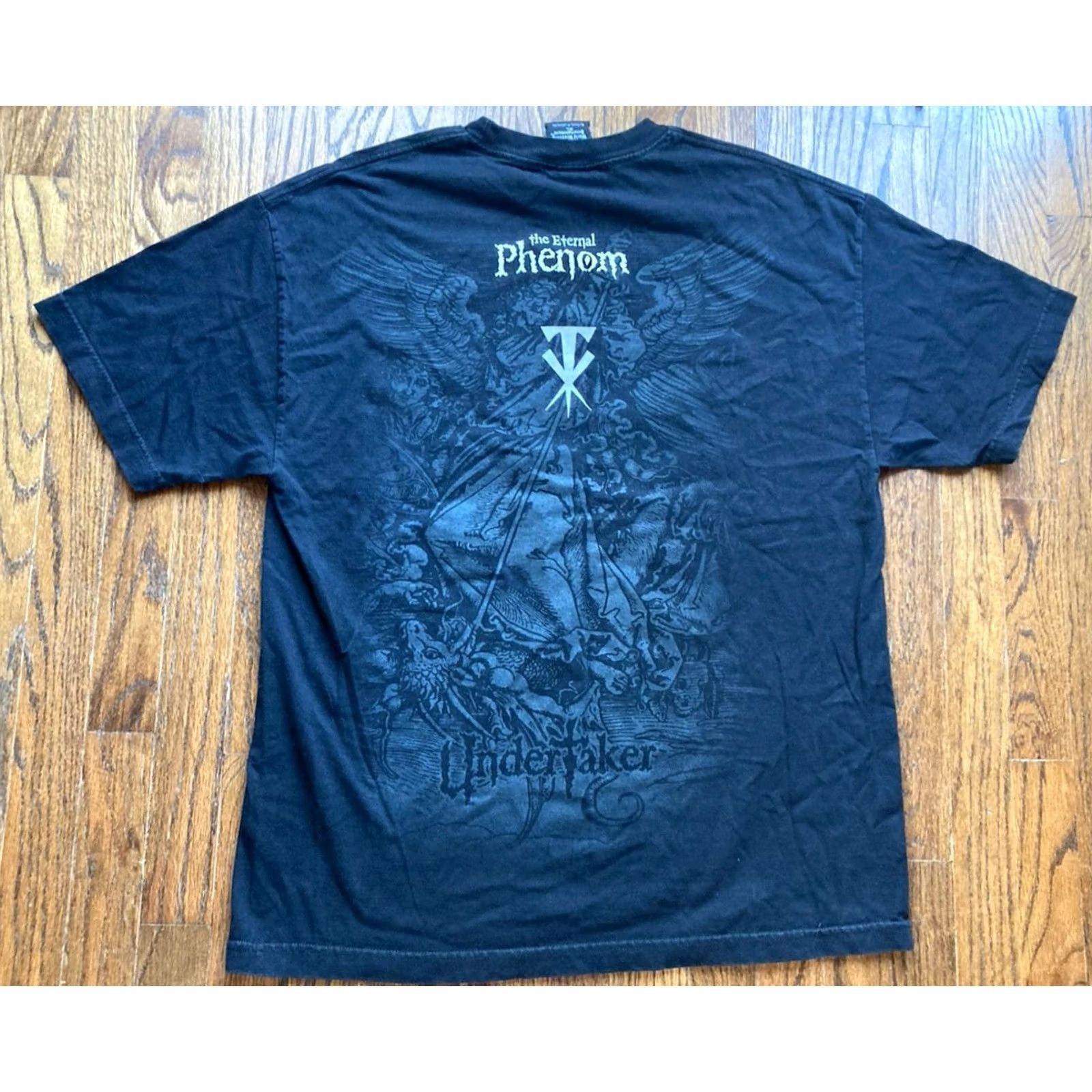 Doublet VINTAGE Undertaker WWE Wrestling Shirt Mens XL Double Sided Eternal Phenom 2002 Size US XL / EU 56 / 4 - 7 Thumbnail