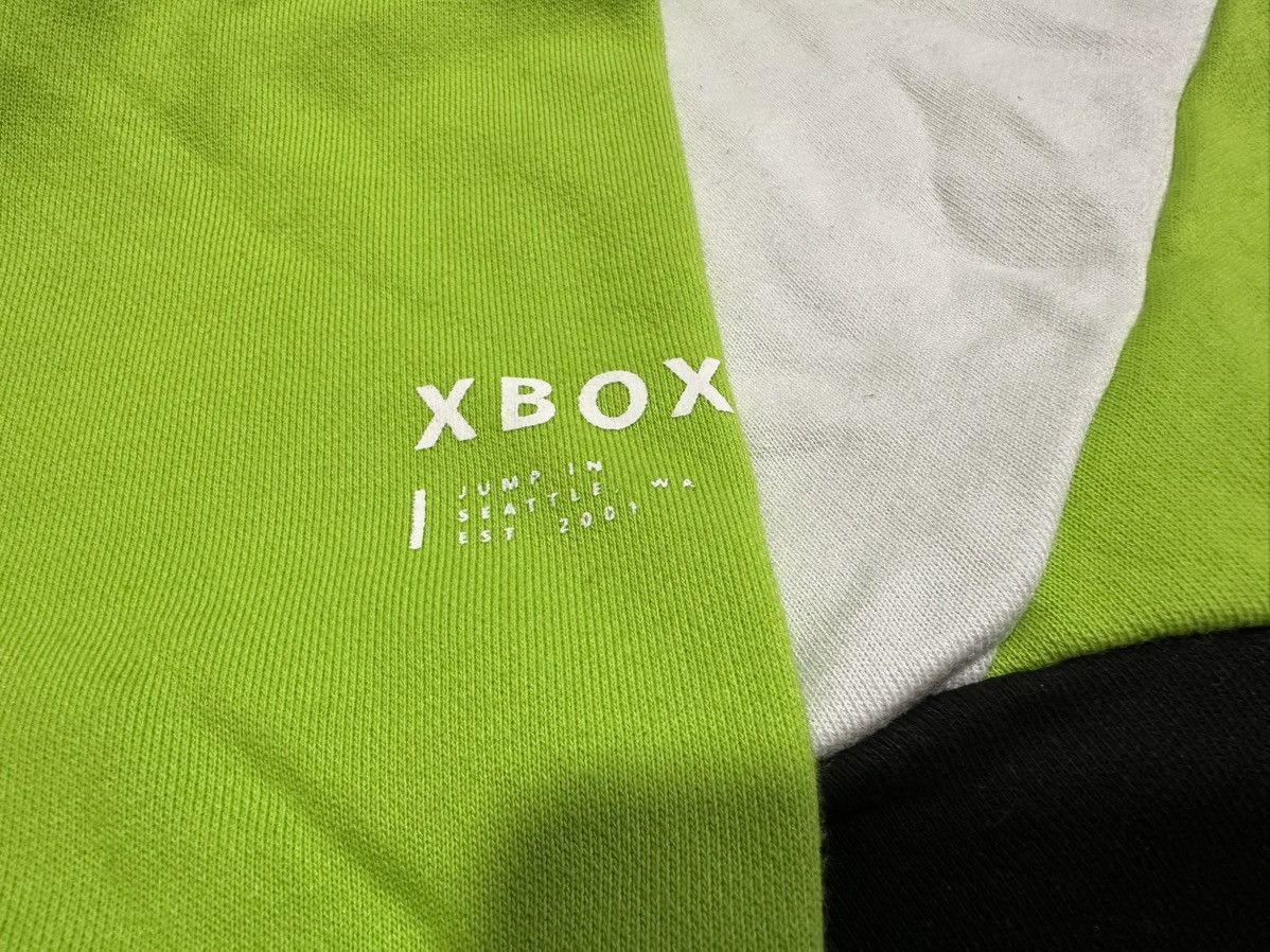 Japanese Brand 🔥Sick Y2K Xbox Hoodie Color Block Asymmetric Size US XL / EU 56 / 4 - 11 Thumbnail