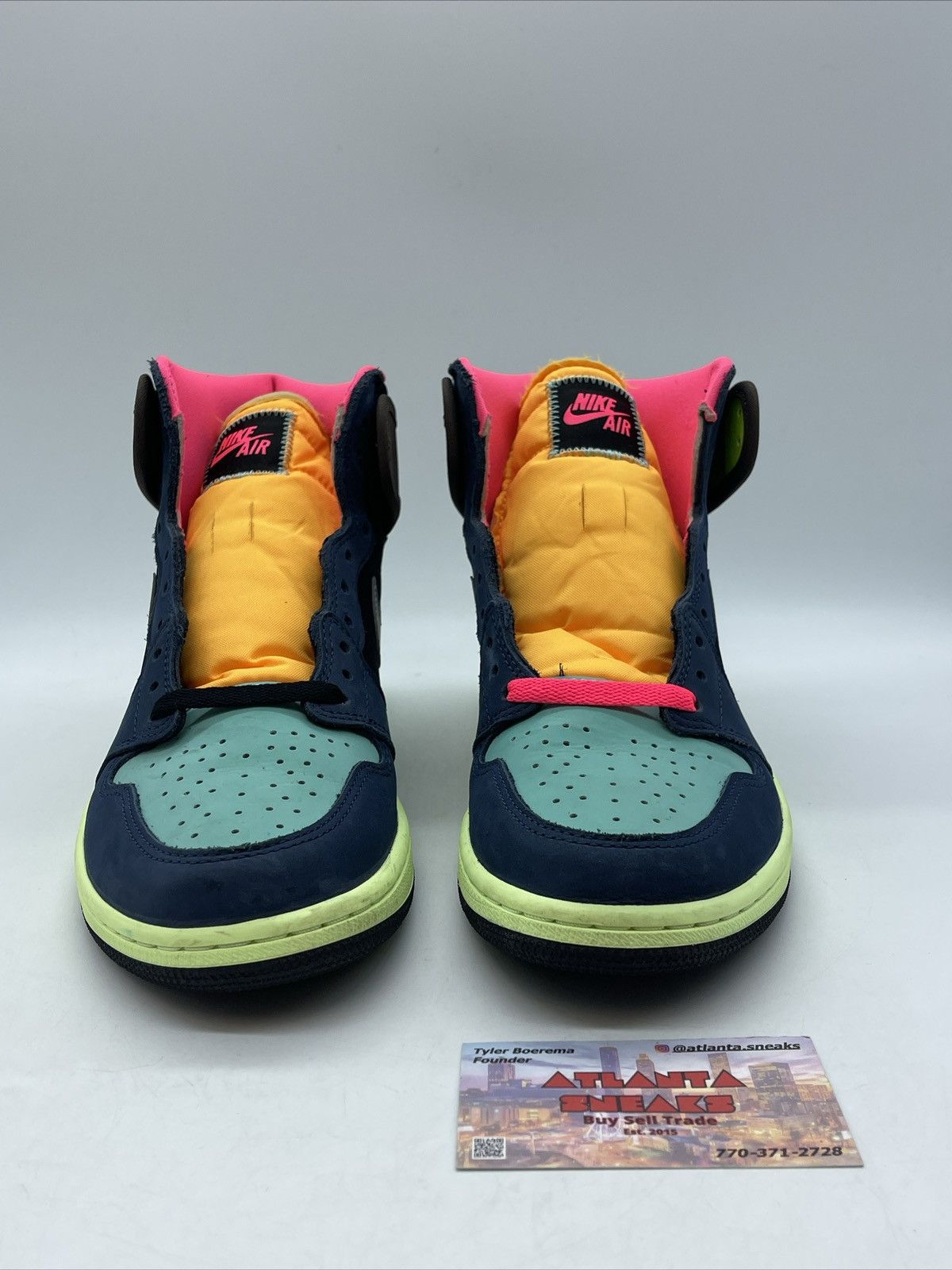 Jordan Brand Air Jordan 1 High Tokyo Bio Hack Size US 8.5 / EU 41-42 - 2 Thumbnail