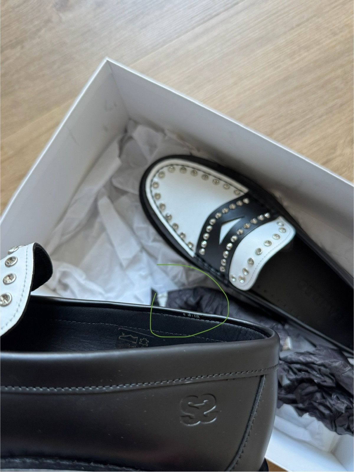 Sandro New sandro loafers with box and dust bug Size US 7 / IT 37 - 9 Thumbnail