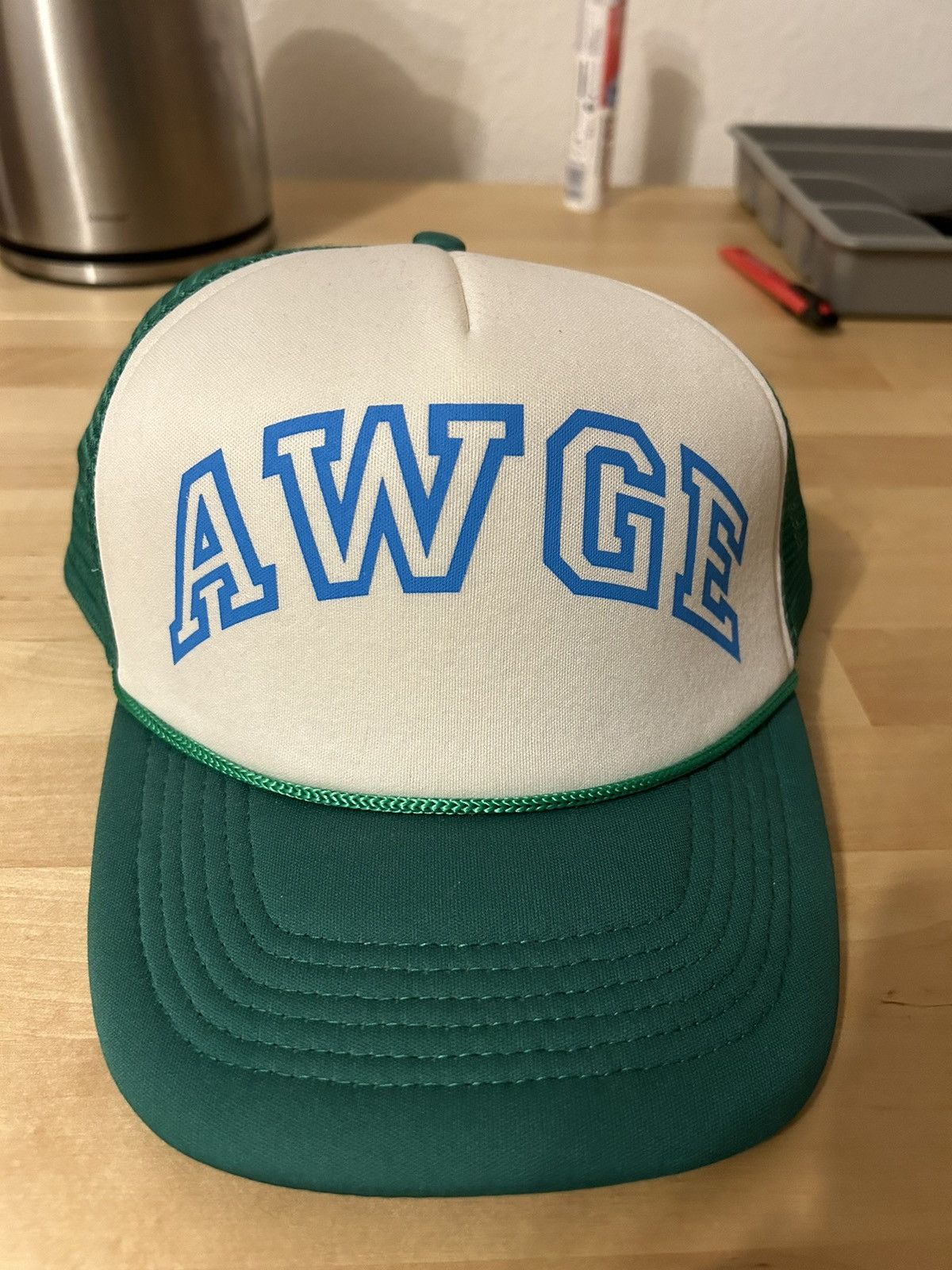 Asap Rocky AWGE trucker hat | Grailed