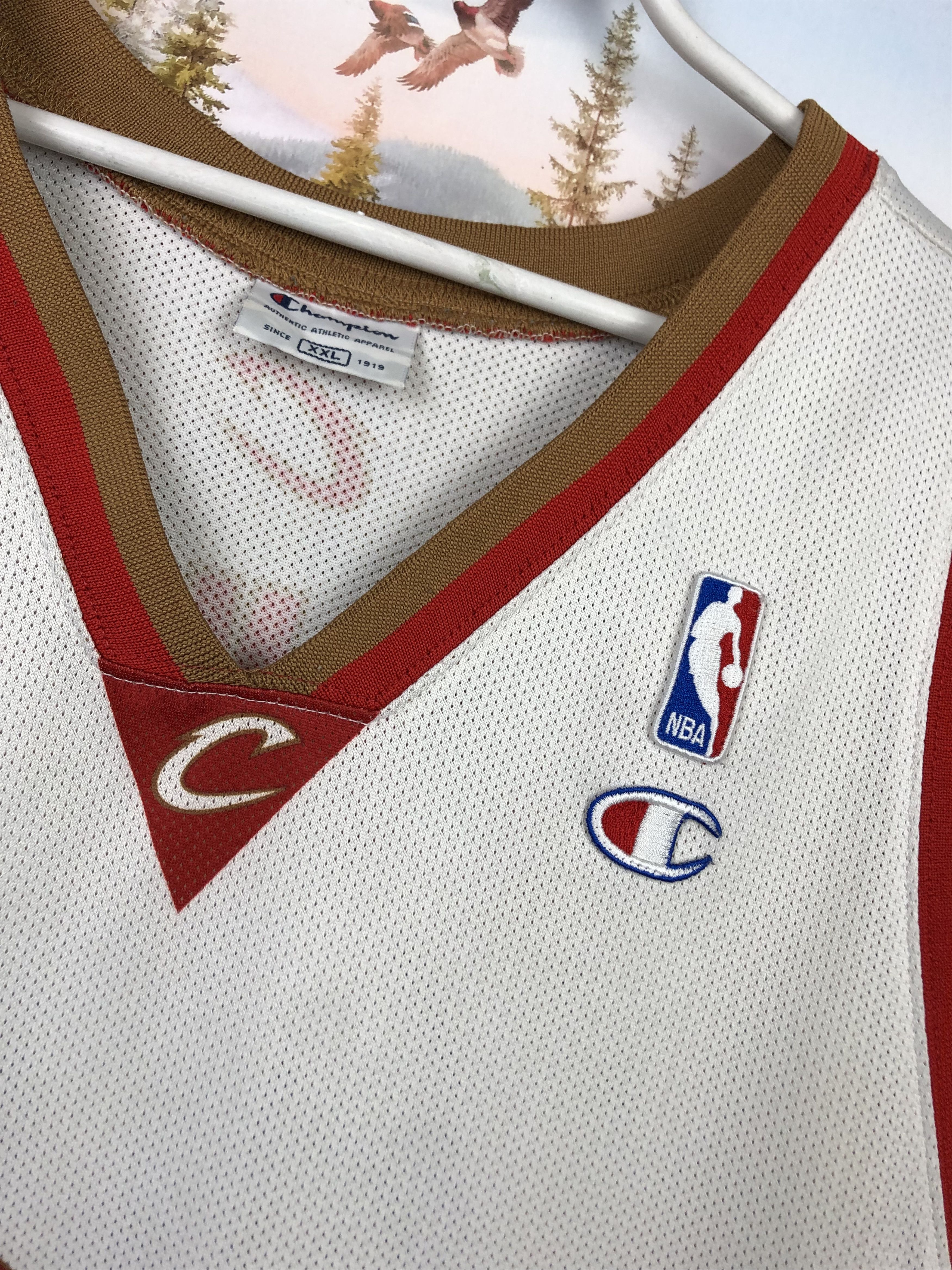 Champion Vintage Cleveland Cavaliers #23 James LeBron Jersey Tee Hype Size US XXL / EU 58 / 5 - 4 Thumbnail