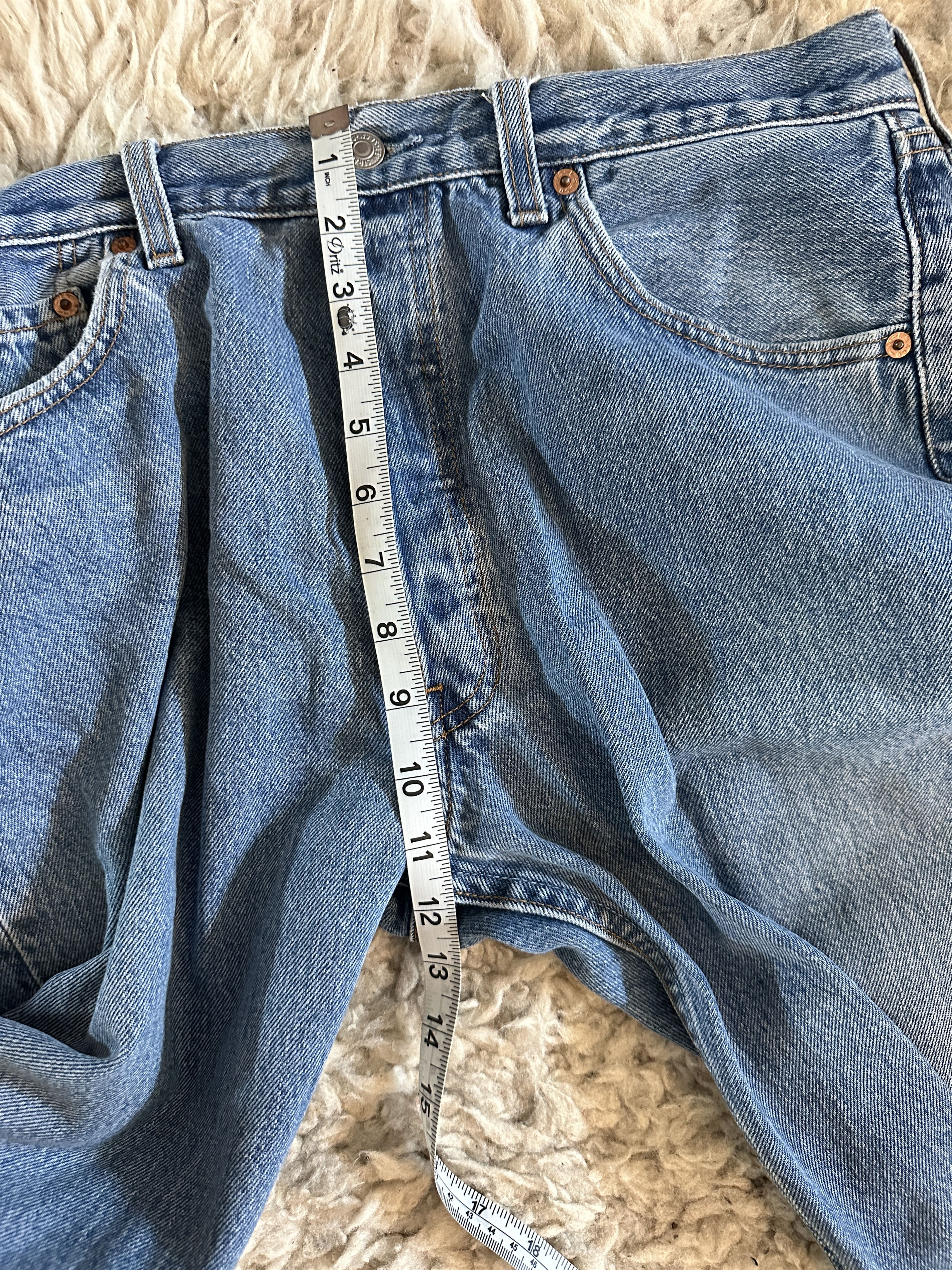 Levi's Vintage Clothing 1999 Levi’s 501 USA Made W34 L29 - Deadstock Vintage Denim Size US 34 / EU 50 - 6 Thumbnail