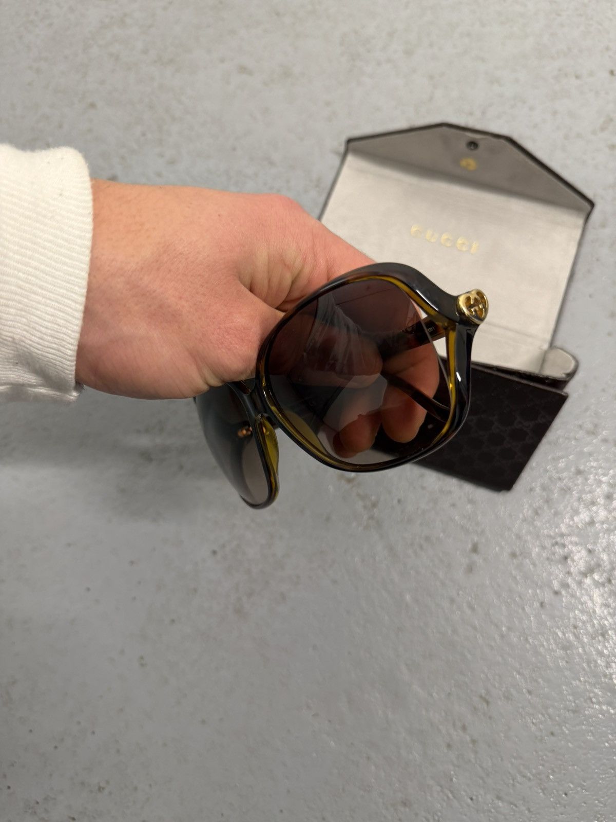 Gucci Vintage Gucci With Case Size ONE SIZE - 4 Thumbnail