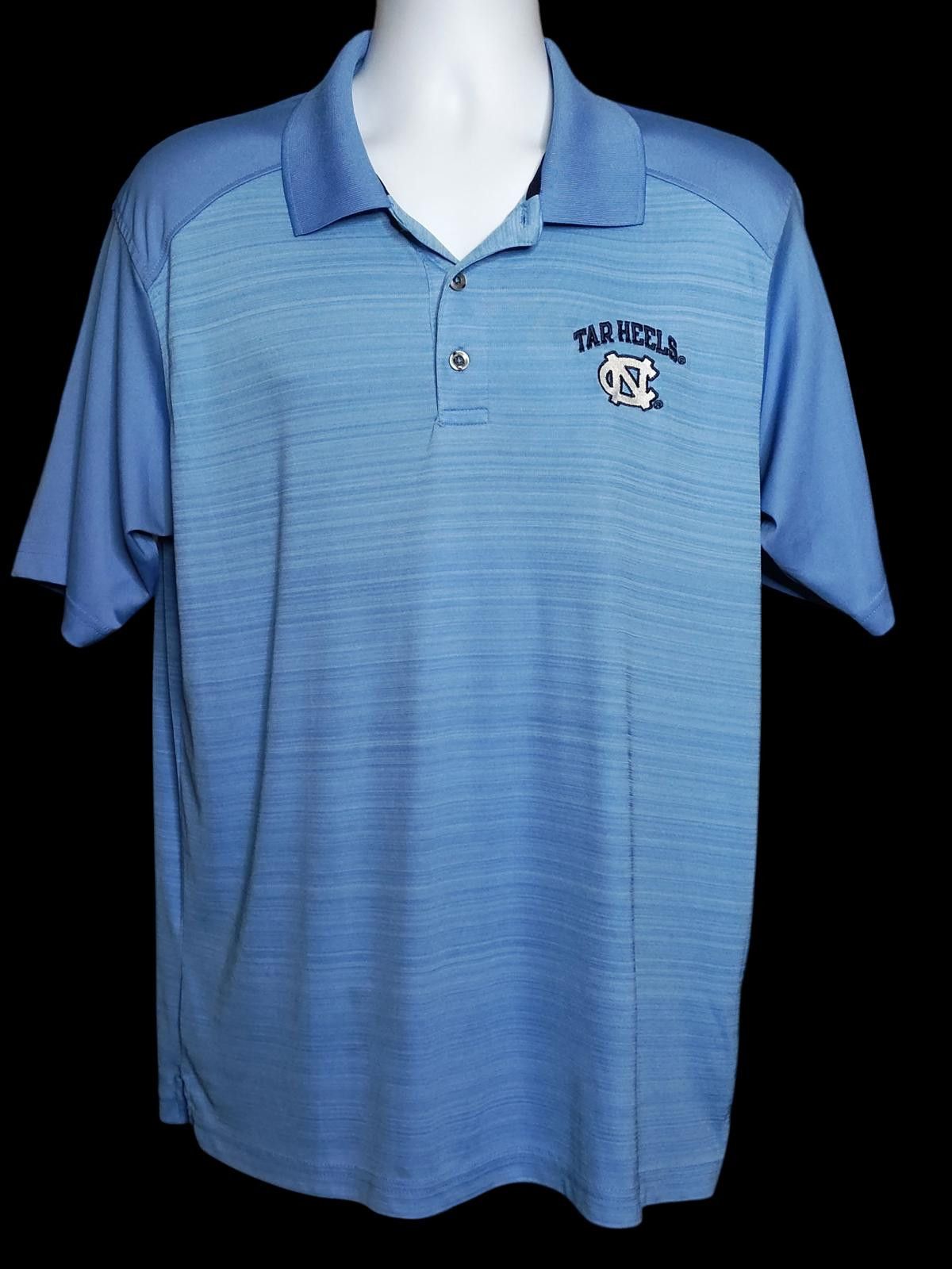 Champion University of North Carolina Tar Heels Men's Polo Shirt Size US L / EU 52-54 / 3 - 3 Thumbnail