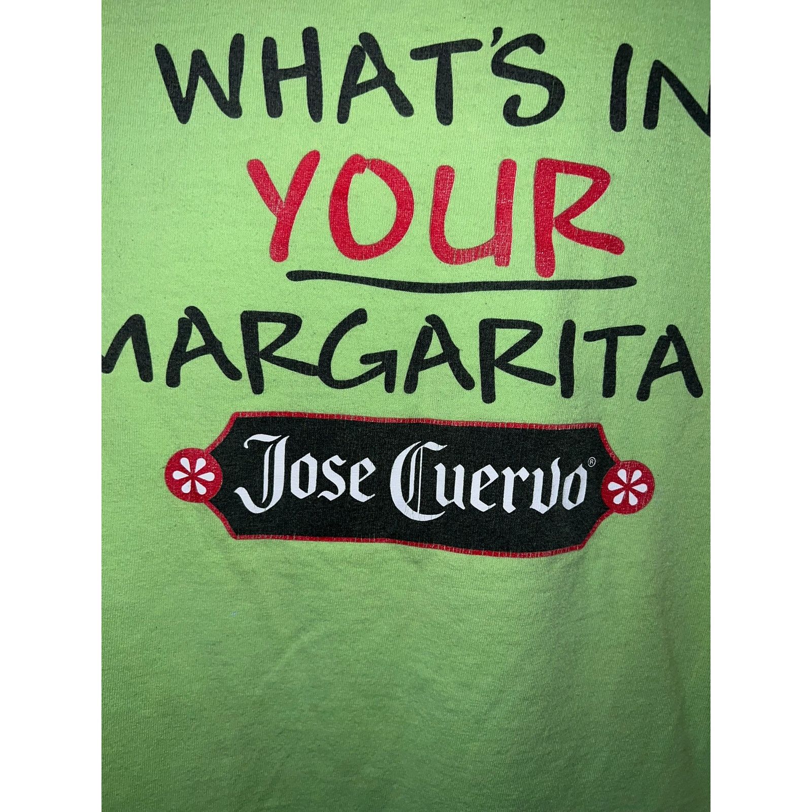 Anvil Vintage Jose Cuervo Shirt What's In Your Margarita 90s XL Size US XL / EU 56 / 4 - 3 Thumbnail