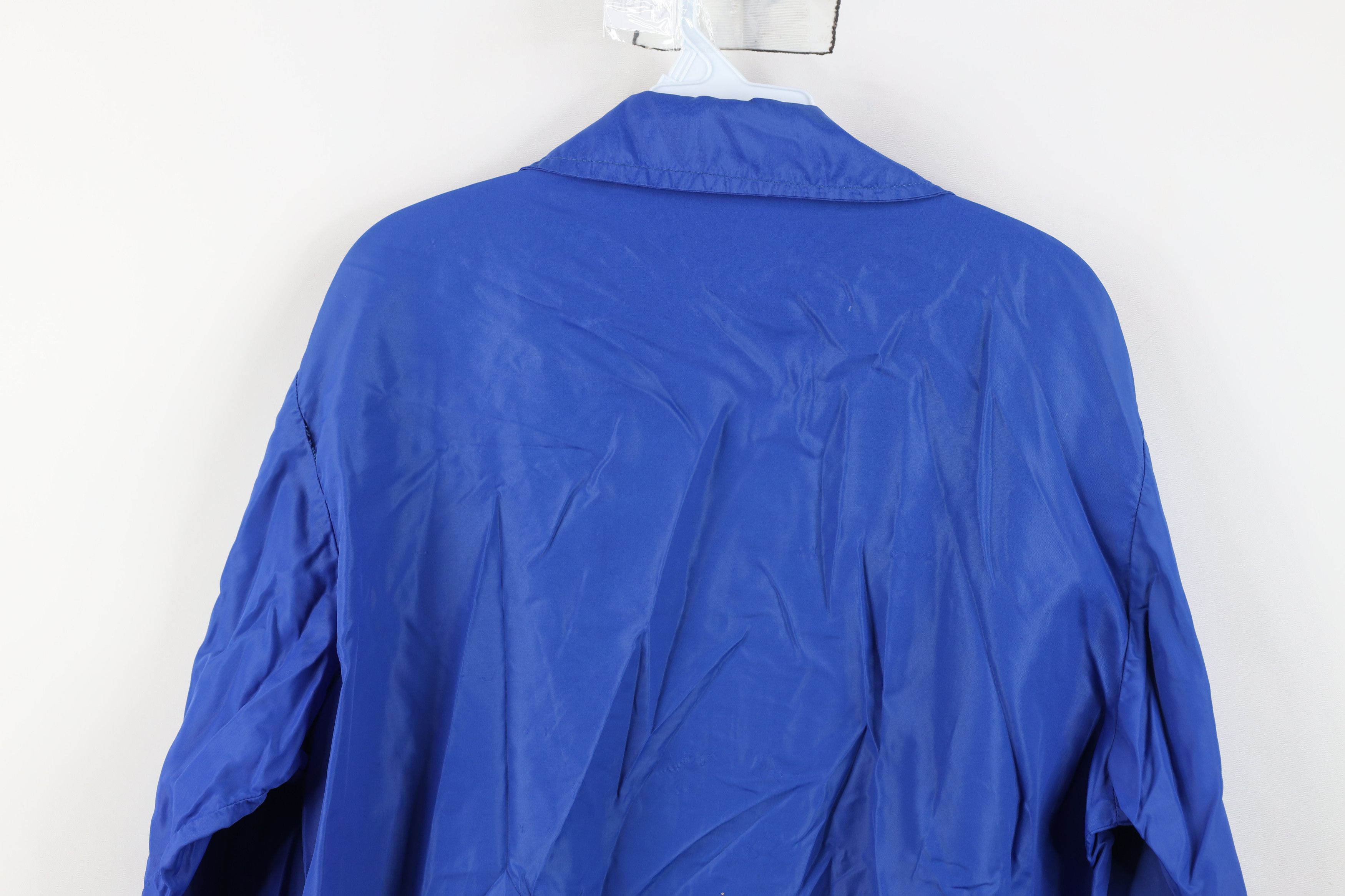 Vintage Vintage 70s Streetwear Windbreaker Jacket Royal Blue USA Size US M / EU 48-50 / 2 - 14 Thumbnail
