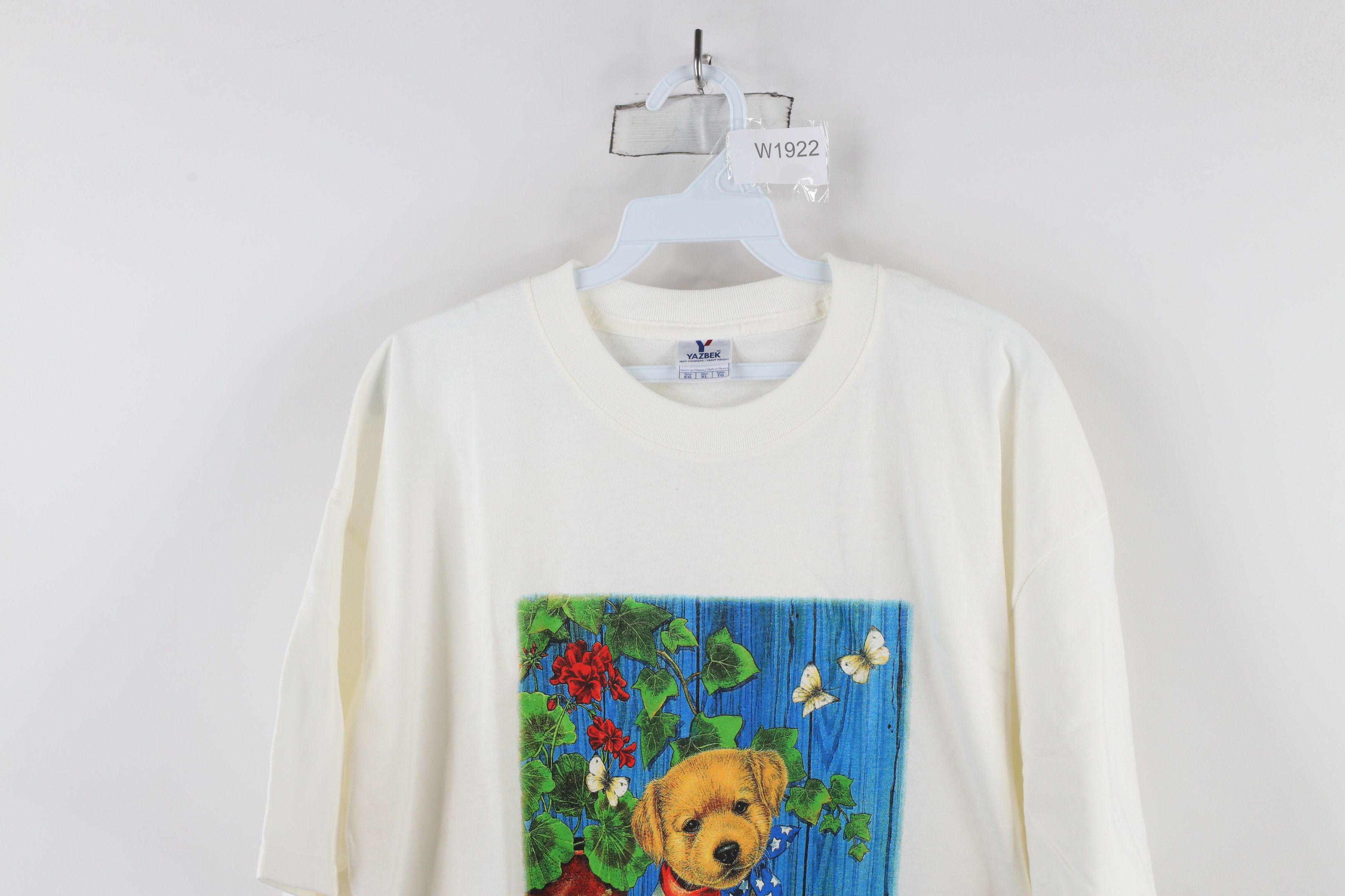 Vintage Vintage 90s International Prevention Animals Dog T-Shirt Size US XL / EU 56 / 4 - 2 Thumbnail