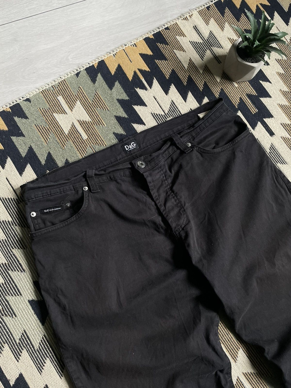 Vintage Vintage Dolce & Gabbana Denim Pants Size US 36 / EU 52 - 7 Thumbnail