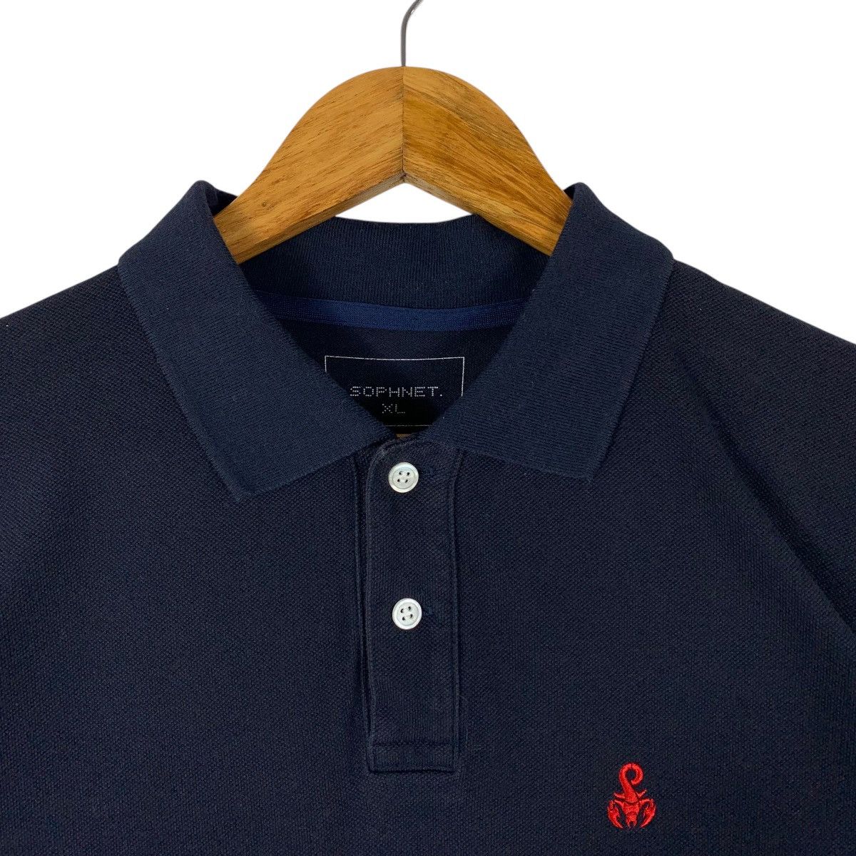 Japanese Brand × Sophnet. SOPHNET scorpion embroidery logo polo tee Size US XL / EU 56 / 4 - 8 Thumbnail