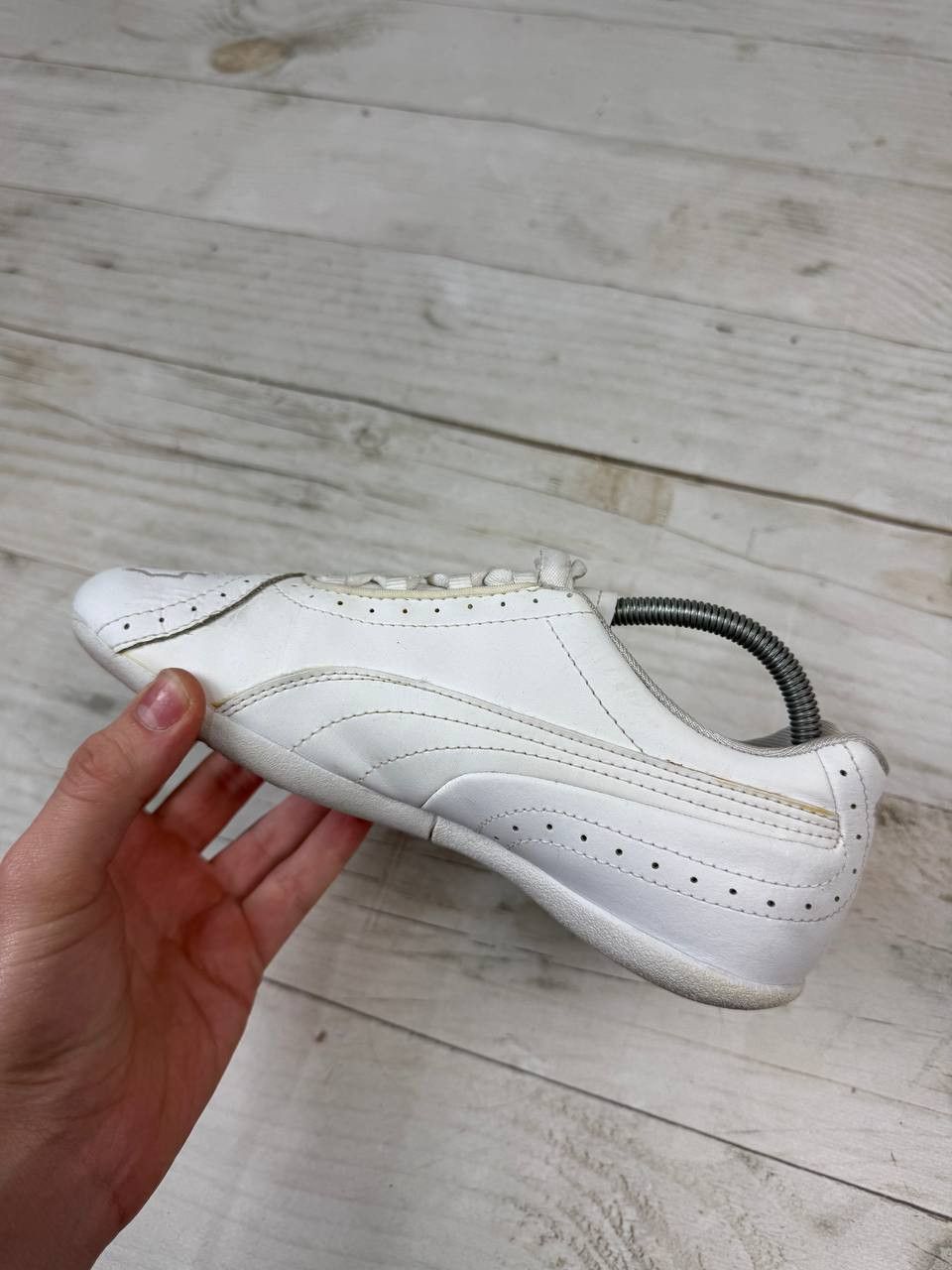 Puma Vintage Puma Speed Cat Style Racing Sneakers 00s Y2K Size US 4 / IT 34 - 10 Thumbnail