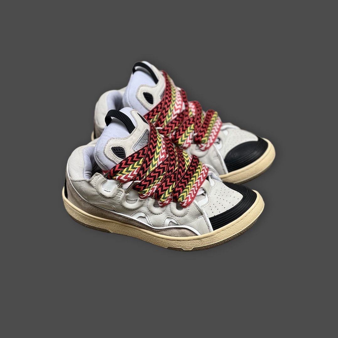 Lanvin LANVIN CURB WHITE SNEAKER Size US 8 / EU 41 - 4 Thumbnail