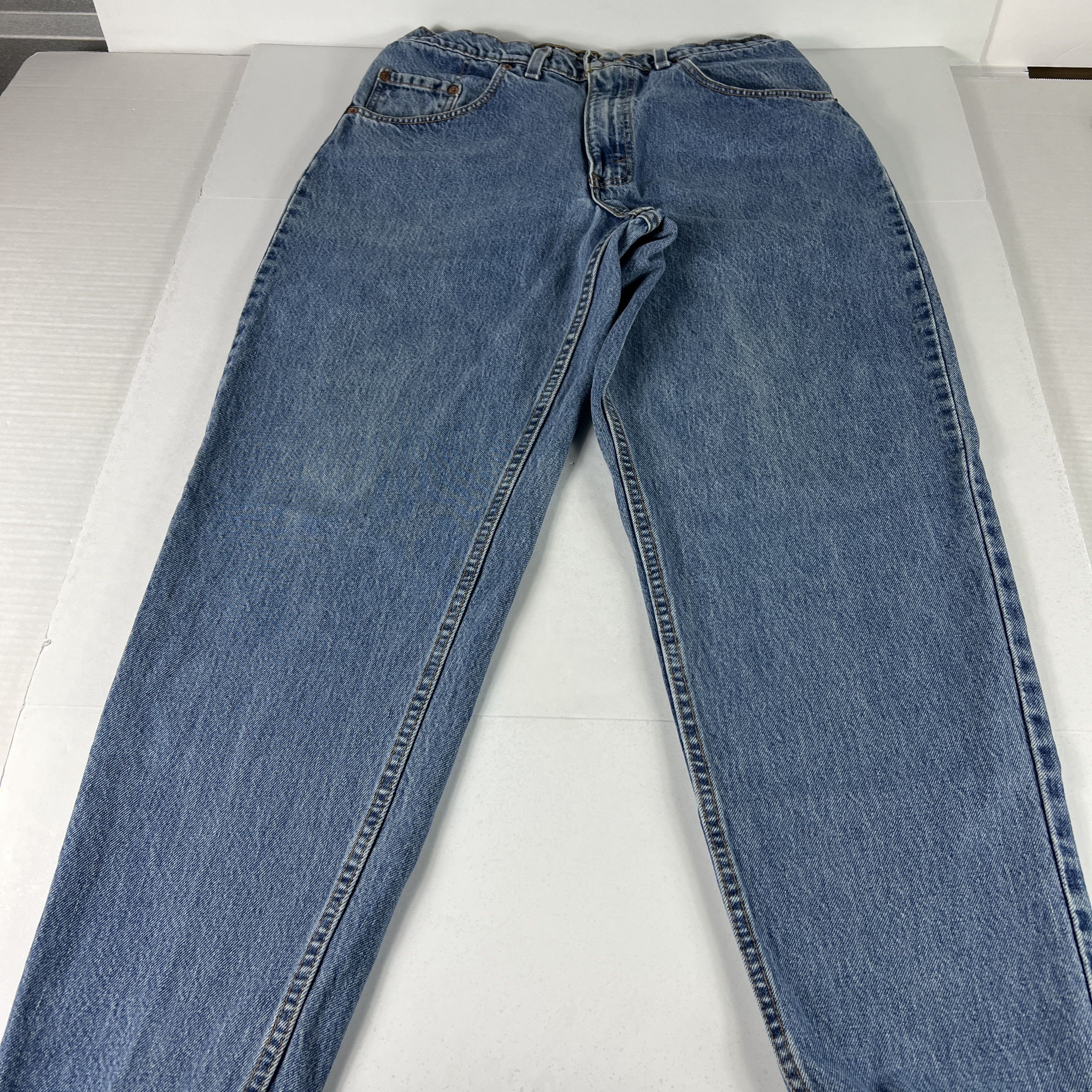 Levi's × Vintage VTG 90s Levi's Jeans 560 Loose Tapered Blue Cotton Denim Size US 32 / EU 48 - 1 Thumbnail
