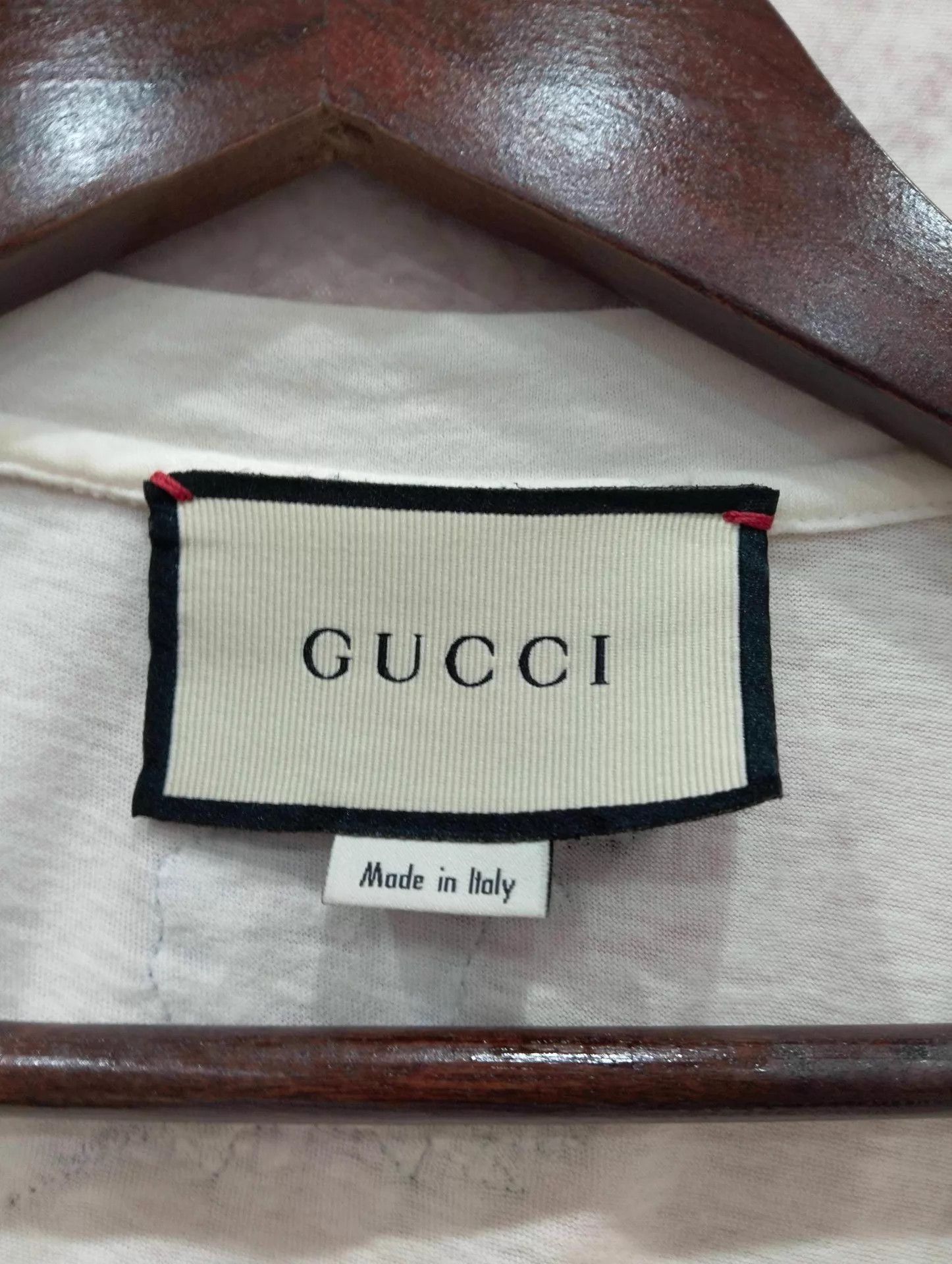 Gucci White Short Sleeve Logo Print T-Shirt Size US XS / EU 42 / 0 - 4 Thumbnail