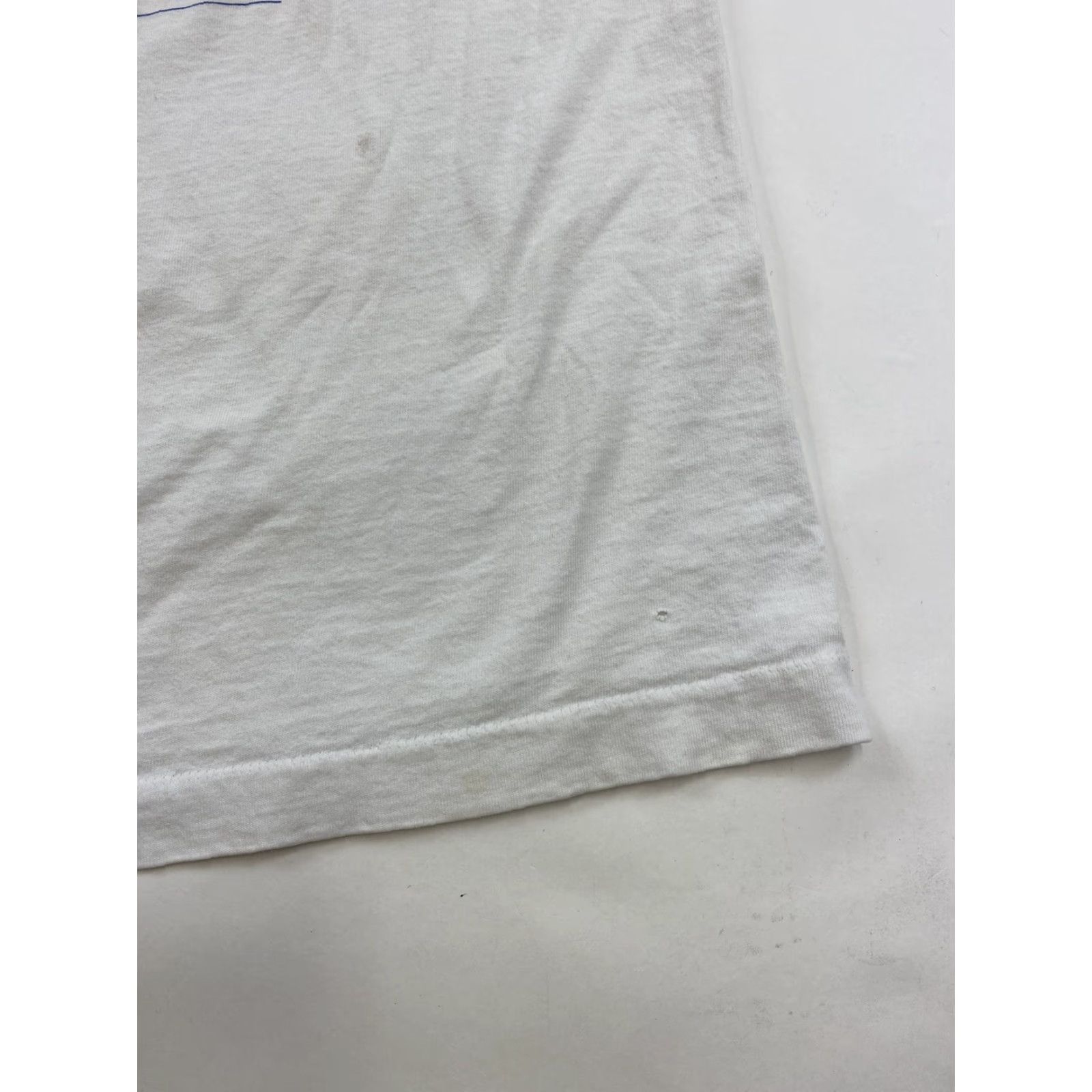 Fruit Of The Loom VINTAGE 96 NACA Bridge To Bridge Race Shirt Mens L White Size US L / EU 52-54 / 3 - 5 Thumbnail
