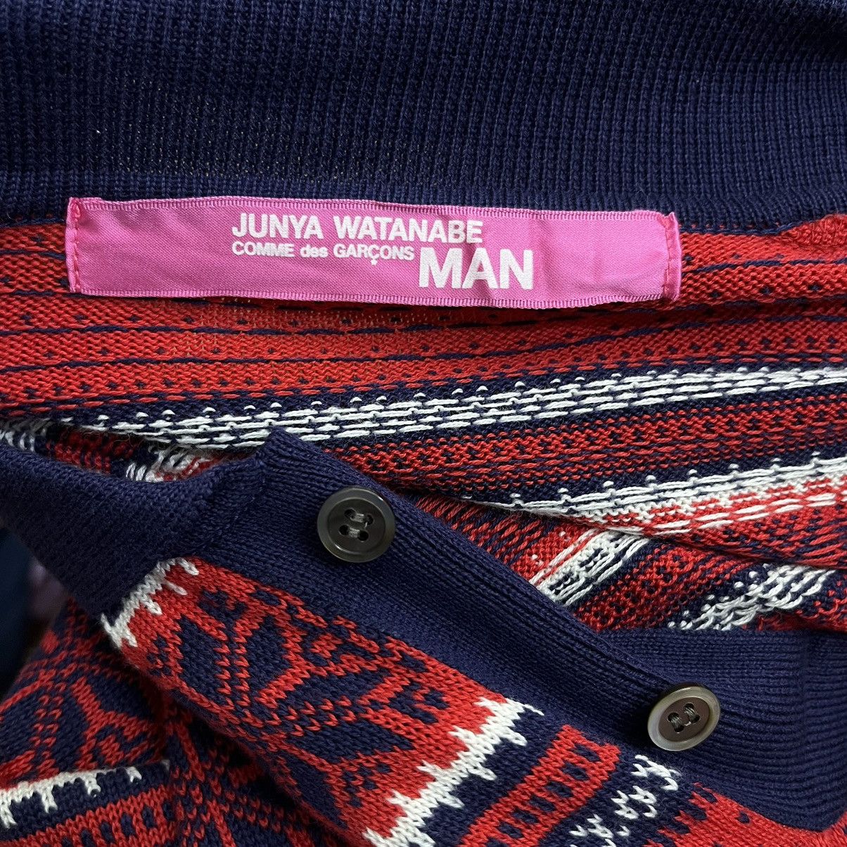 Junya Watanabe Junya Watanabe CDG Man Runway 2005 Nordic / Knit Polo Shirt Size US S / EU 44-46 / 1 - 6 Thumbnail