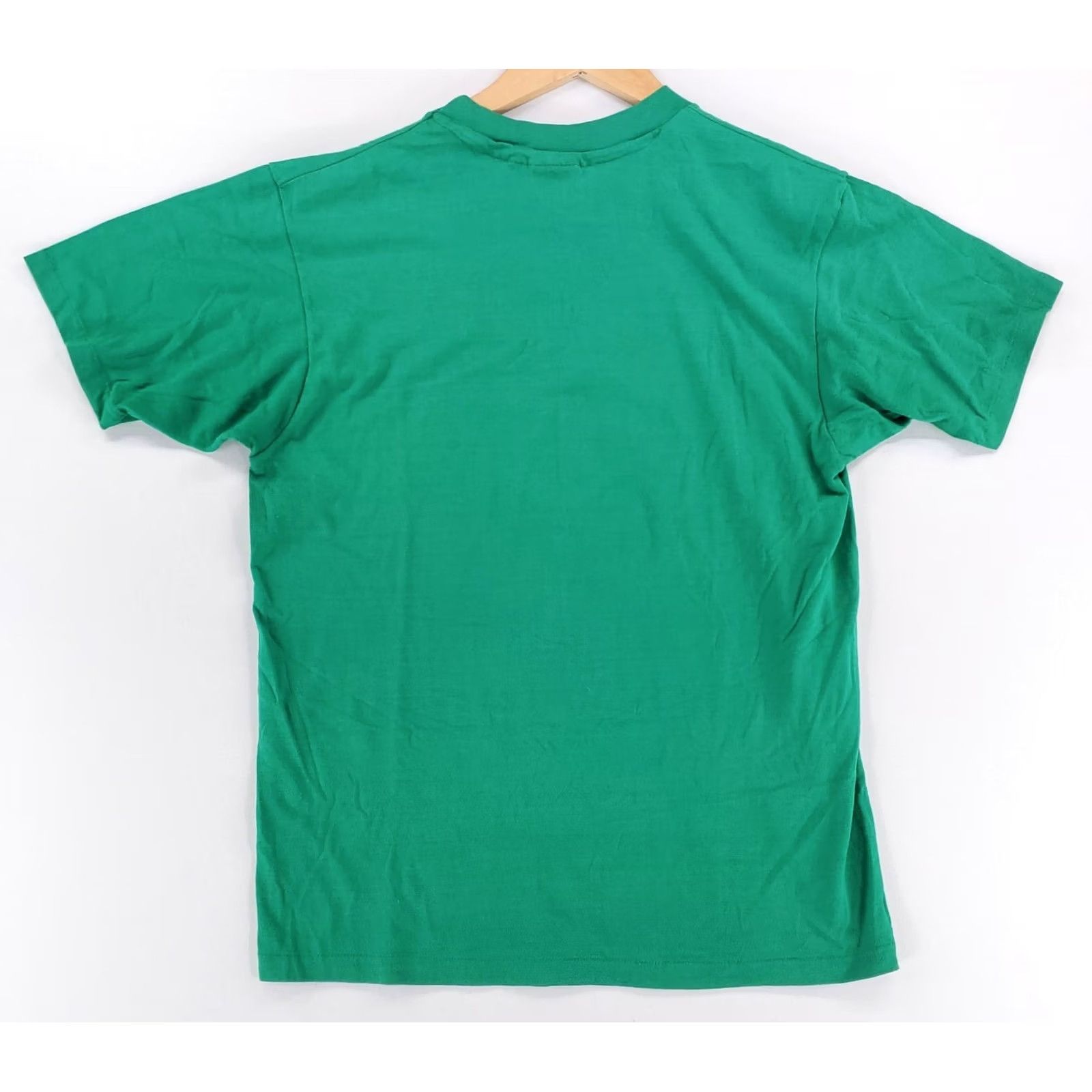 Hanes VINTAGE Hanes Fifty-Fifty VTG 80s 90s Hawaii Green T Shirt Mens L Short Sleeve Single Stitch Mens Green Hawaii Size US L / EU 52-54 / 3 - 3 Thumbnail