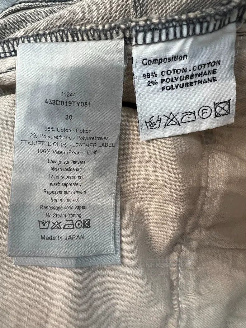 Dior Dior Jeans with cement gray Size US 30 / EU 46 - 5 Thumbnail