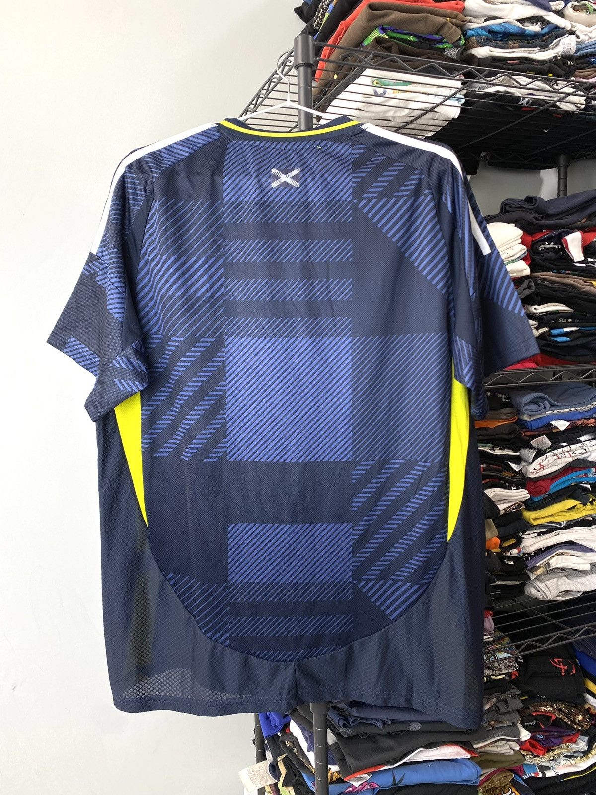 Adidas 2024 Adidas Scotland Soccer Jersey T Shirt Size US XL / EU 56 / 4 - 2 Thumbnail
