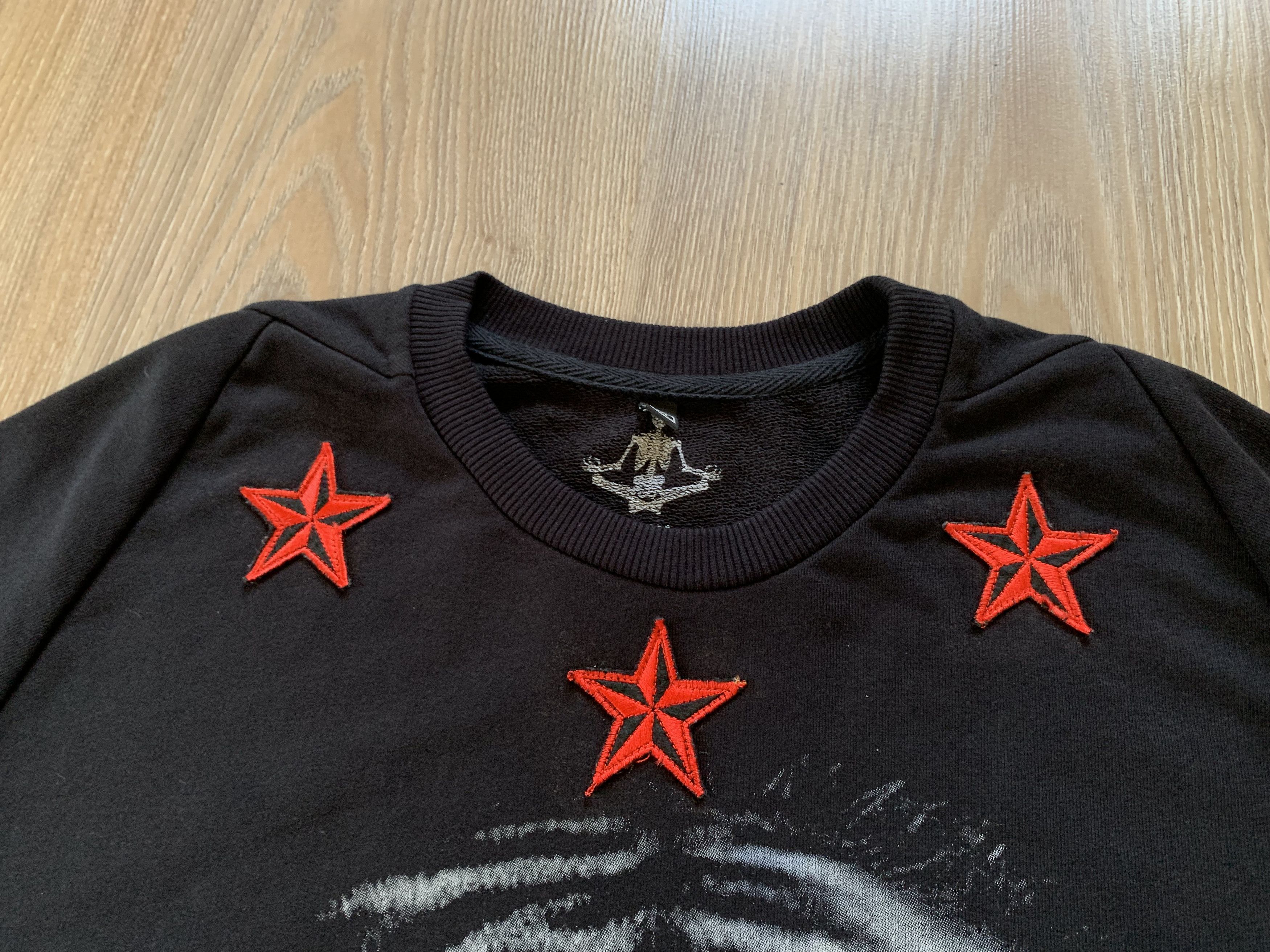 Vintage One Religion Black Printed Sweatshirt Size US M / EU 48-50 / 2 - 5 Thumbnail