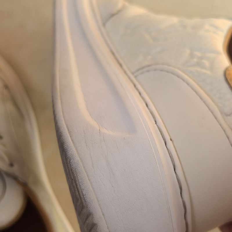 Other Louis Vuitton Beverly Hills Leather Sneakers in White - Size US 9 / EU 42 - 6 Thumbnail