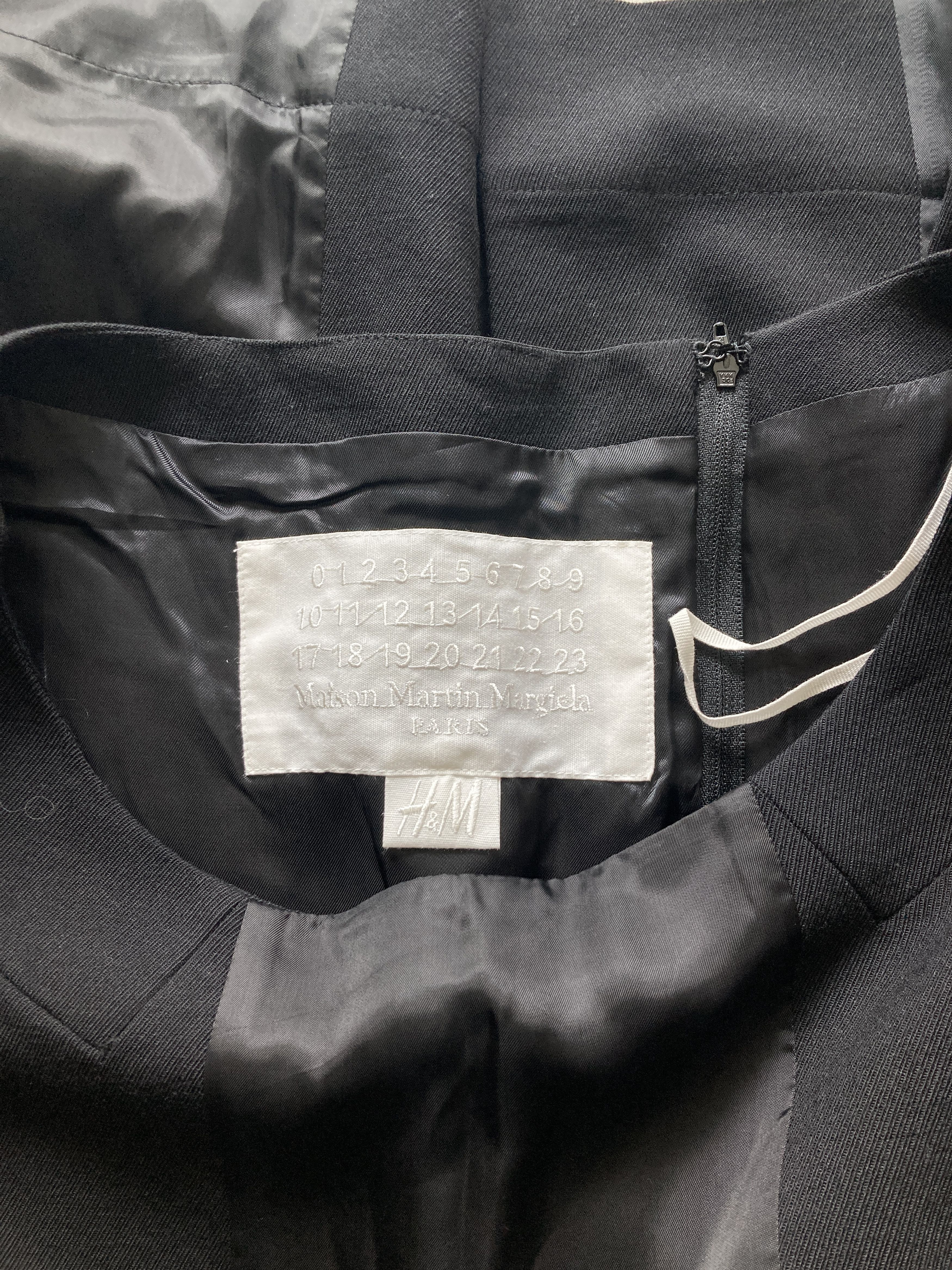 H&M × Maison Margiela Oversized Patchwork Dress Size ONE SIZE - 7 Thumbnail