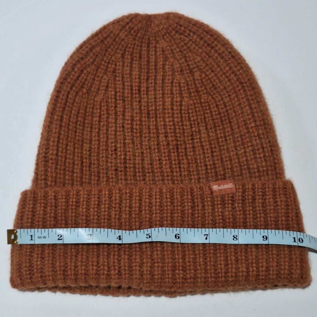 Madewell Madewell Beanie Women's OSFM Rust Mohair Wool Blend Outdoor Size ONE SIZE - 7 Thumbnail