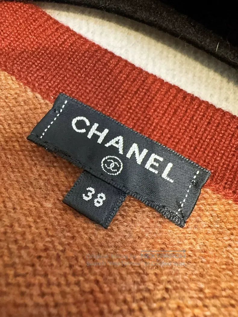 Chanel Chanel 18A Hamburger Series Brick Red Brown Orange Edge Kn Size XS / US 0-2 / IT 36-38 - 6 Thumbnail