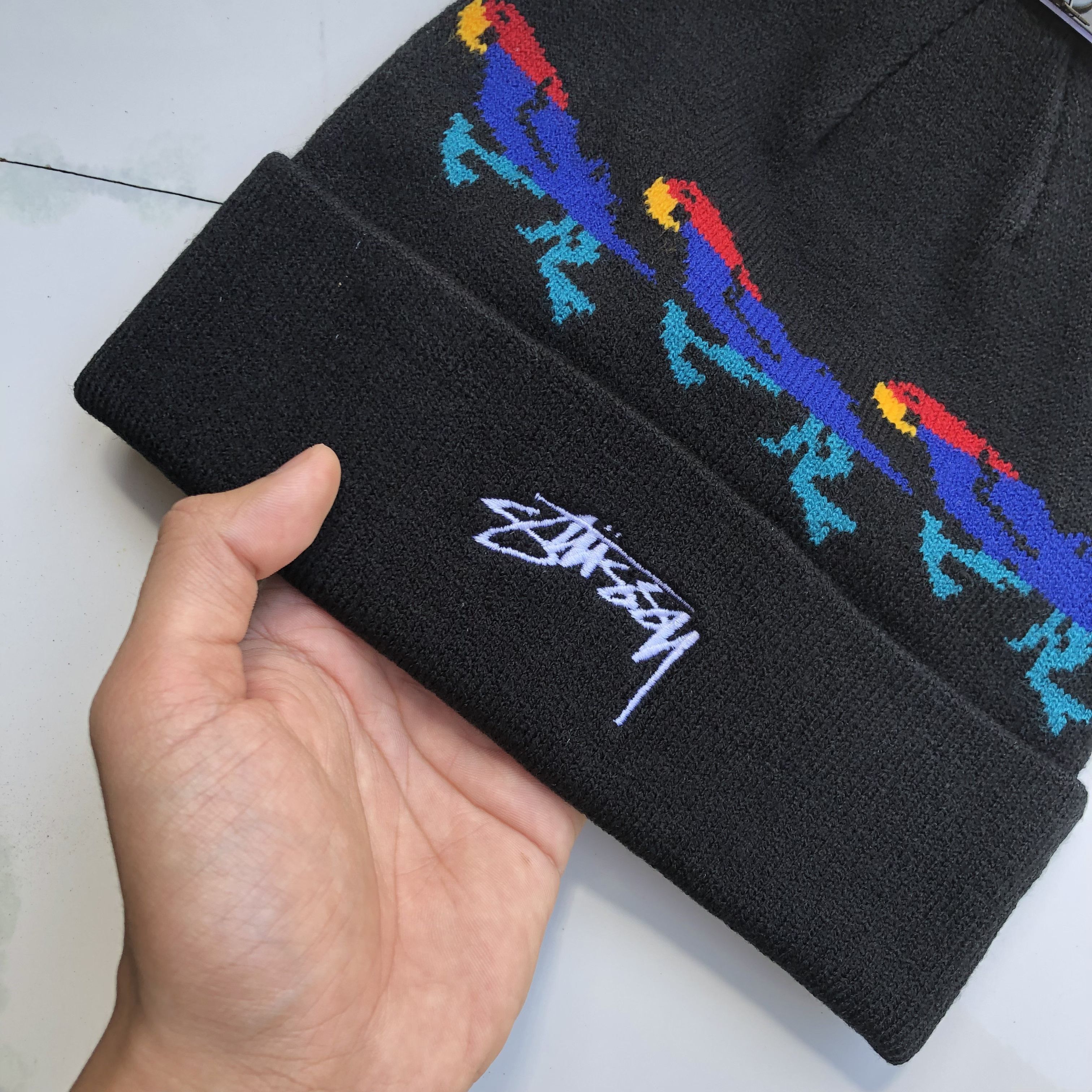 Stussy Parrot Logo Stussy Beanie - Black Size ONE SIZE - 2 Thumbnail