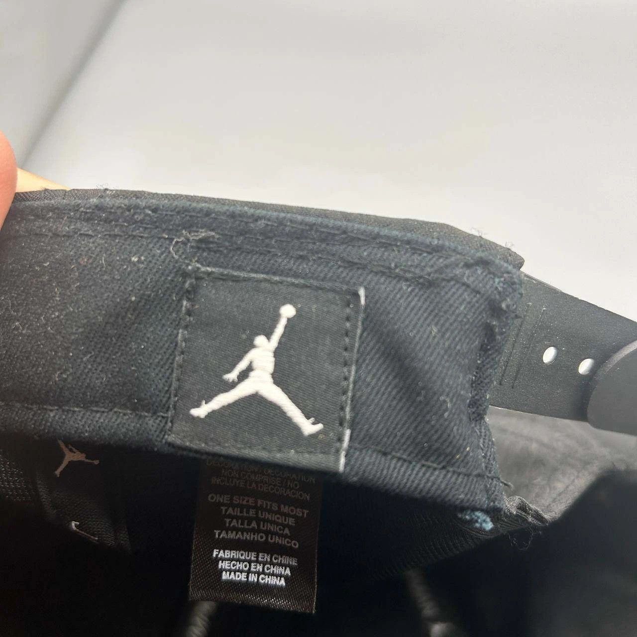 Jordan Brand Air Jordan Hat Metal Logo Cement Elephant Jumpman Snap Back Size ONE SIZE - 6 Thumbnail